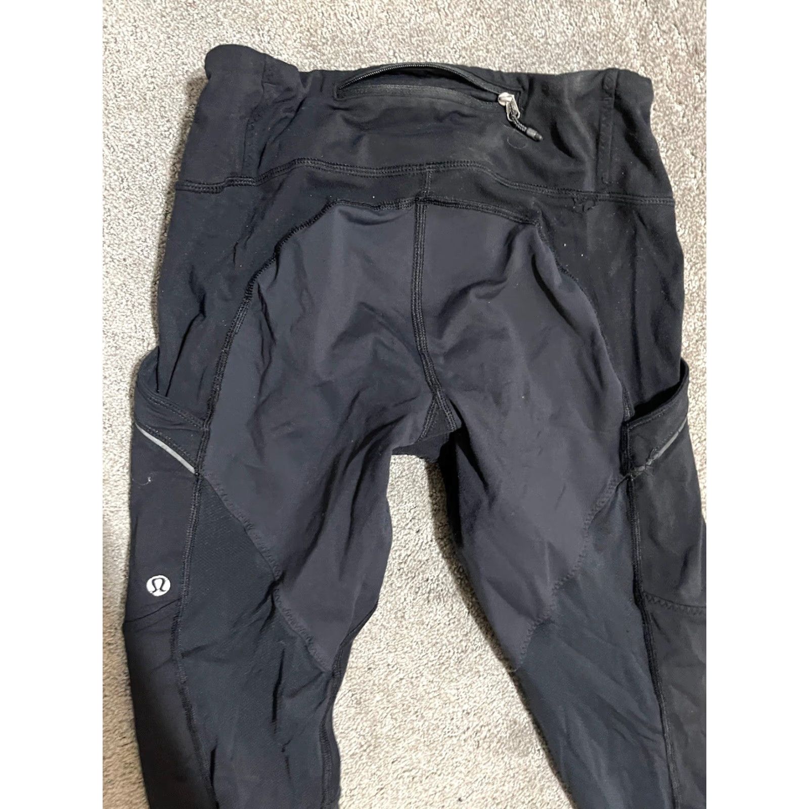 Lululemon Lululemon Mod Moves Crop Leggings Size 6 Black Active Yoga Womens Size 28" / US 6 / IT 42 - 2 Thumbnail