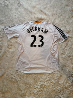 New XL Vintage LA Los Angeles Galaxy Adidas Authentic 2007 Soccer Jersey  Beckham