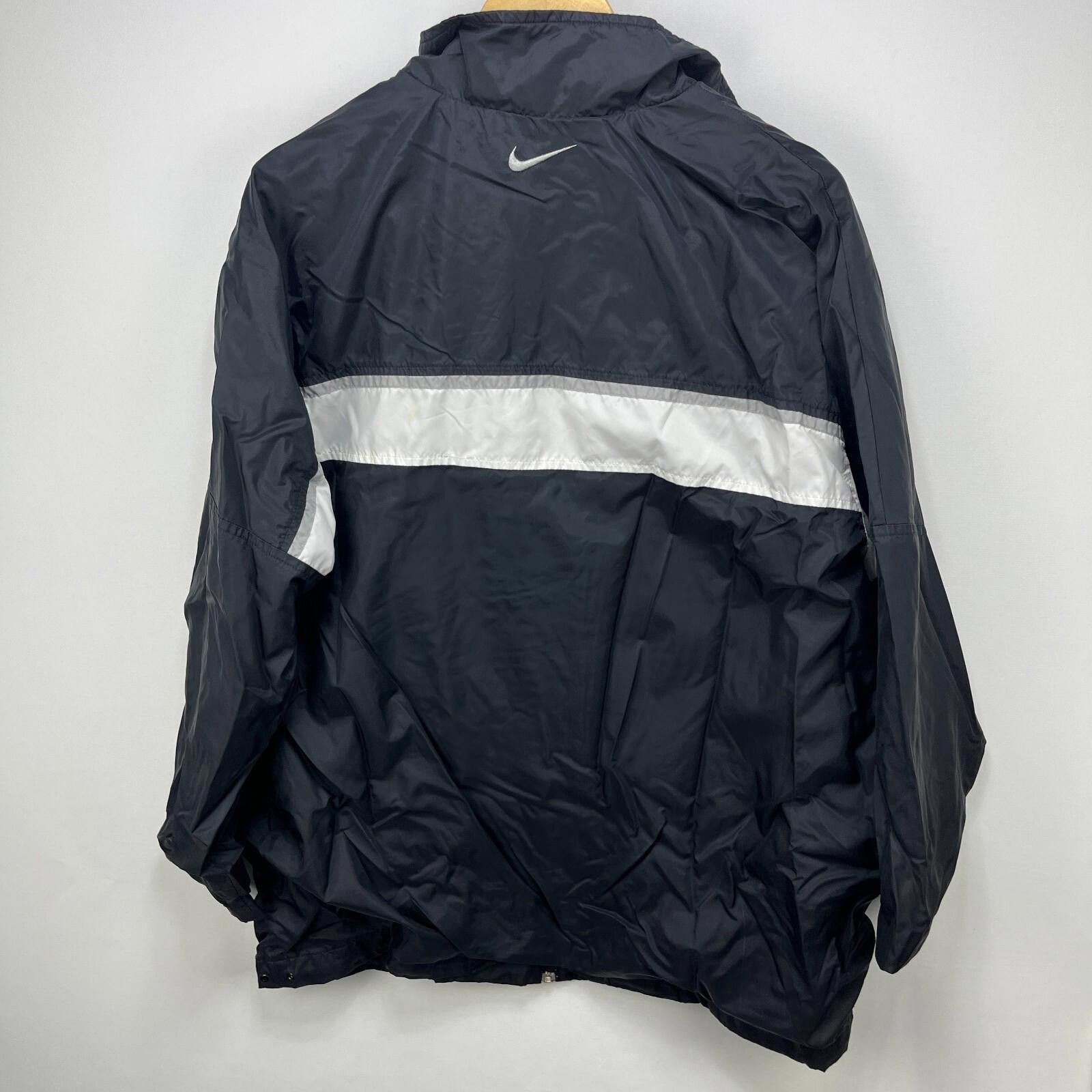 Nike Vintage Y2K Nike Swoosh Windbreaker Jacket Large Size US L / EU 52-54 / 3 - 7 Thumbnail