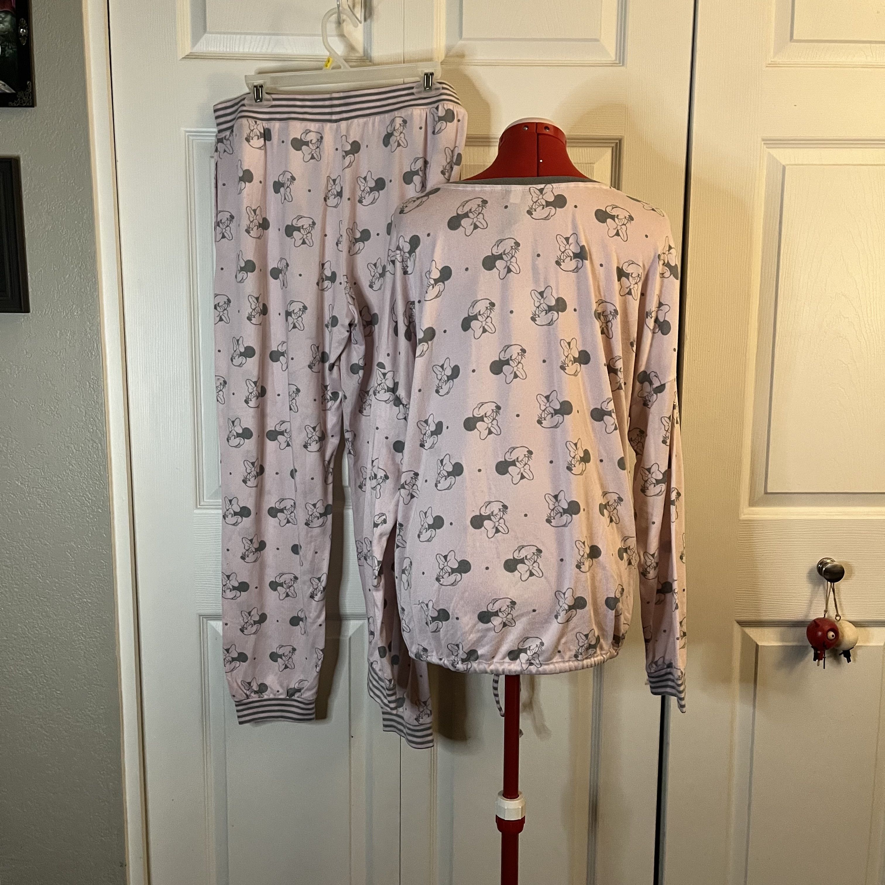 Disney Pink Minnie Mouse PJ Set size Large Size L / US 10 / IT 46 - 2 Thumbnail