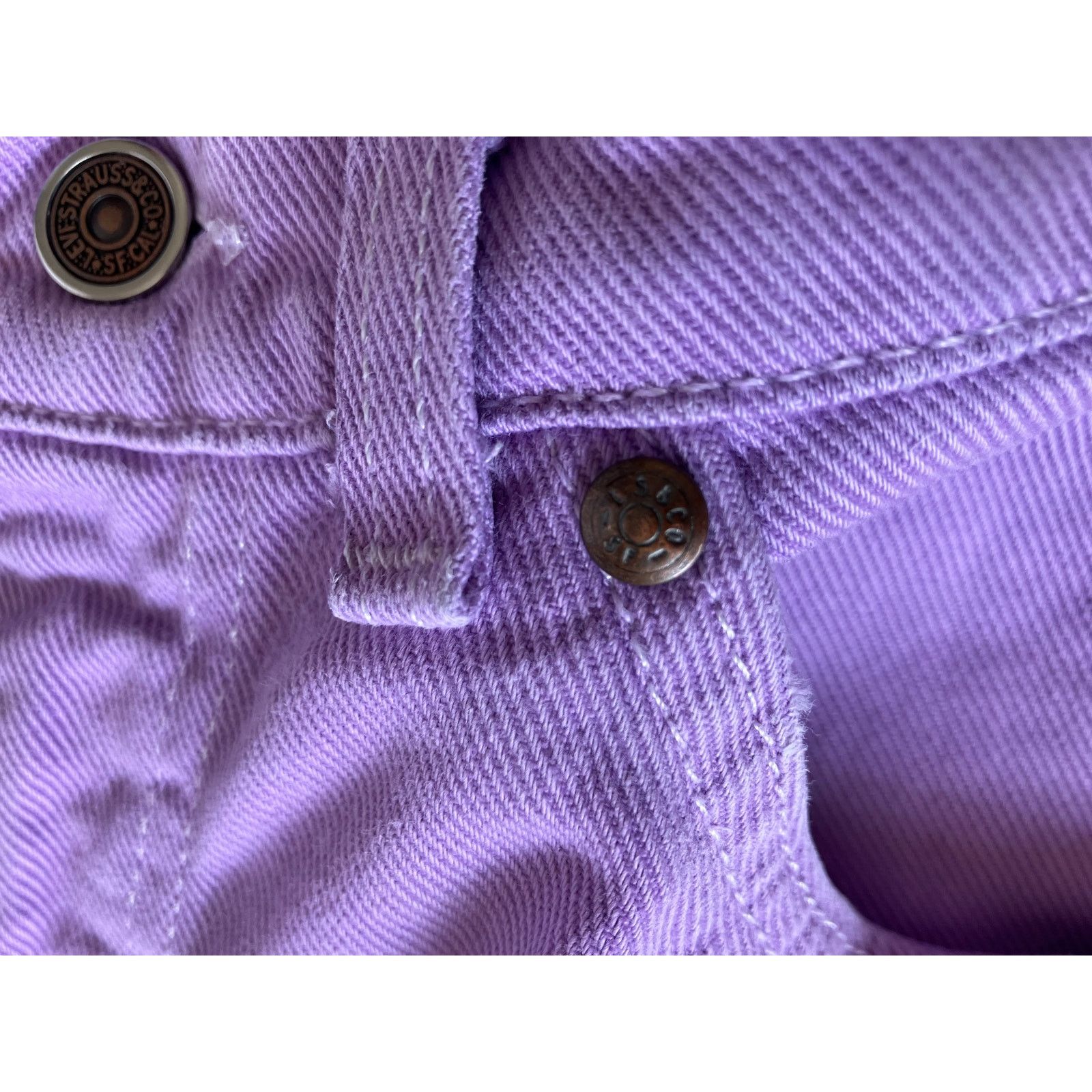 Levi's True Vintage 1998 Levi’s SilverTab 550s – Made in USA Size 28" / US 6 / IT 42 - 7 Thumbnail