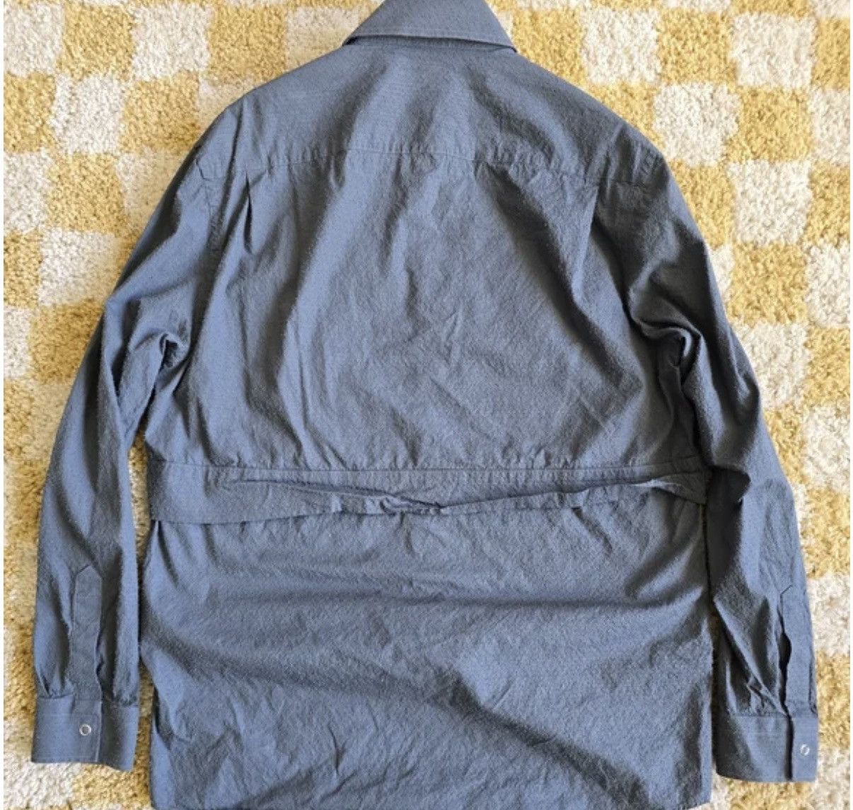 Craig Green Craig Green - Seersucker long-sleeved shirt Size US L / EU 52-54 / 3 - 3 Thumbnail