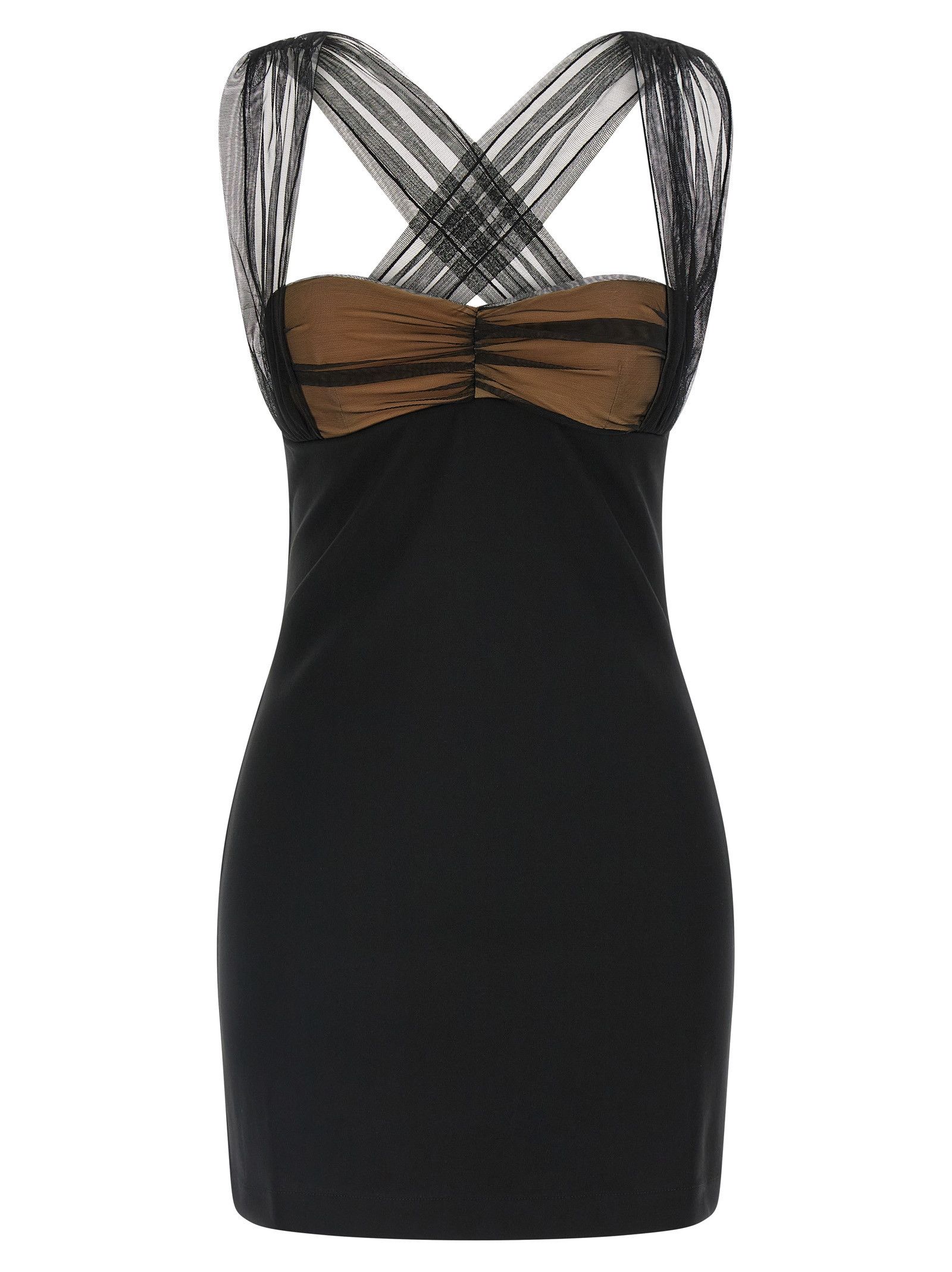Nensi Dojaka 'Draped Padded Cup Mini' dress Size XS / US 0-2 / IT 36-38 - 1 Thumbnail