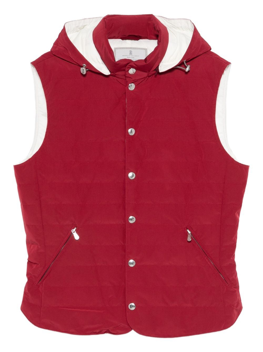 Brunello Cucinelli HOODED DOWN VEST Size US L / EU 52-54 / 3 - 1 Thumbnail