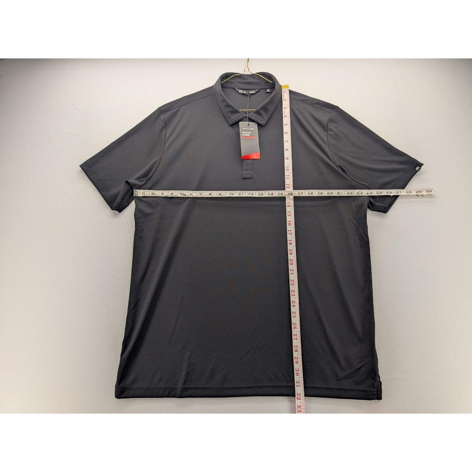 TravisMathew NWT TravisMathew Men's Coto Performance Polo in Black 2XL Size US S / EU 44-46 / 1 - 6 Thumbnail