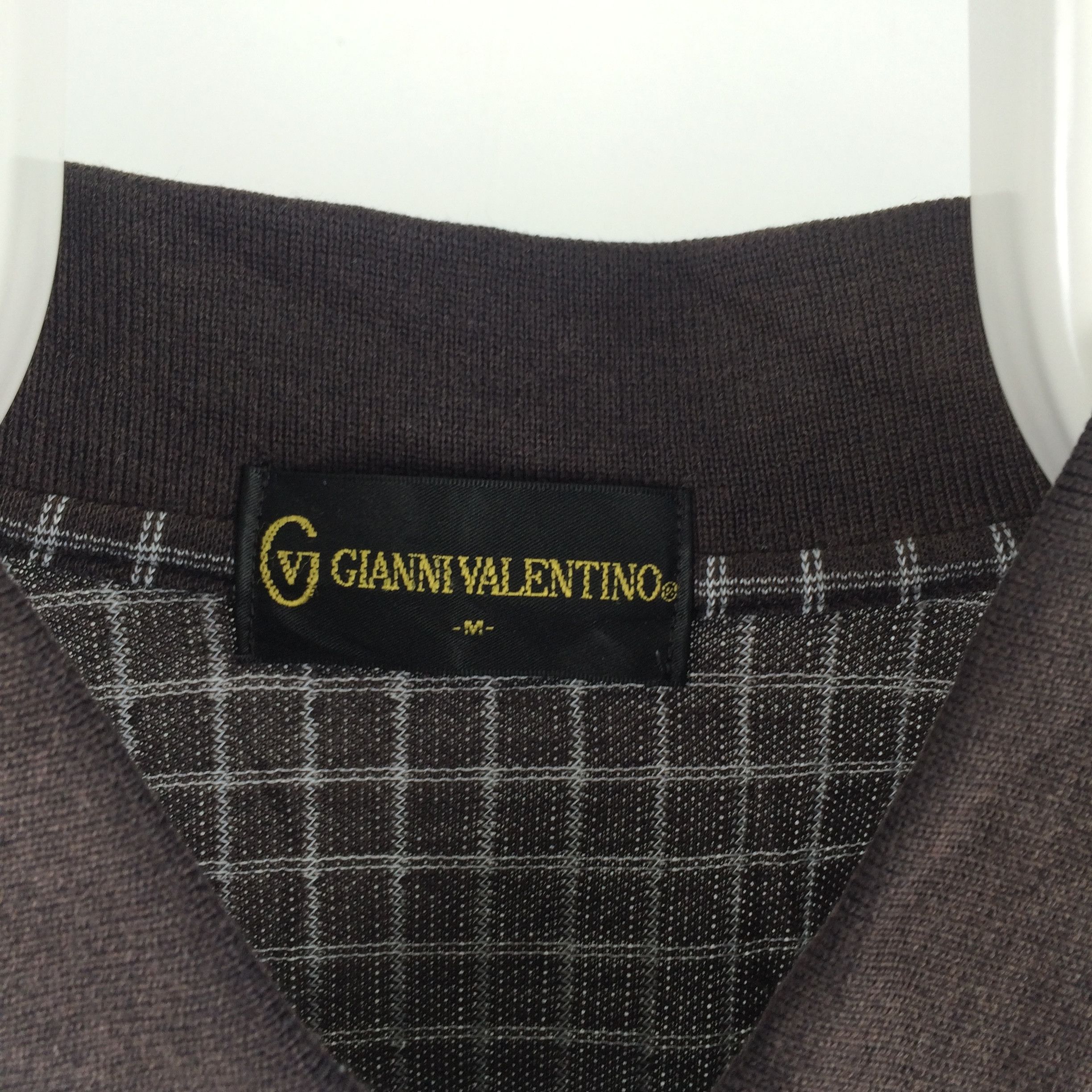 Vintage h7 valentino checkered plaid polo shirt Size US M / EU 48-50 / 2 - 4 Thumbnail