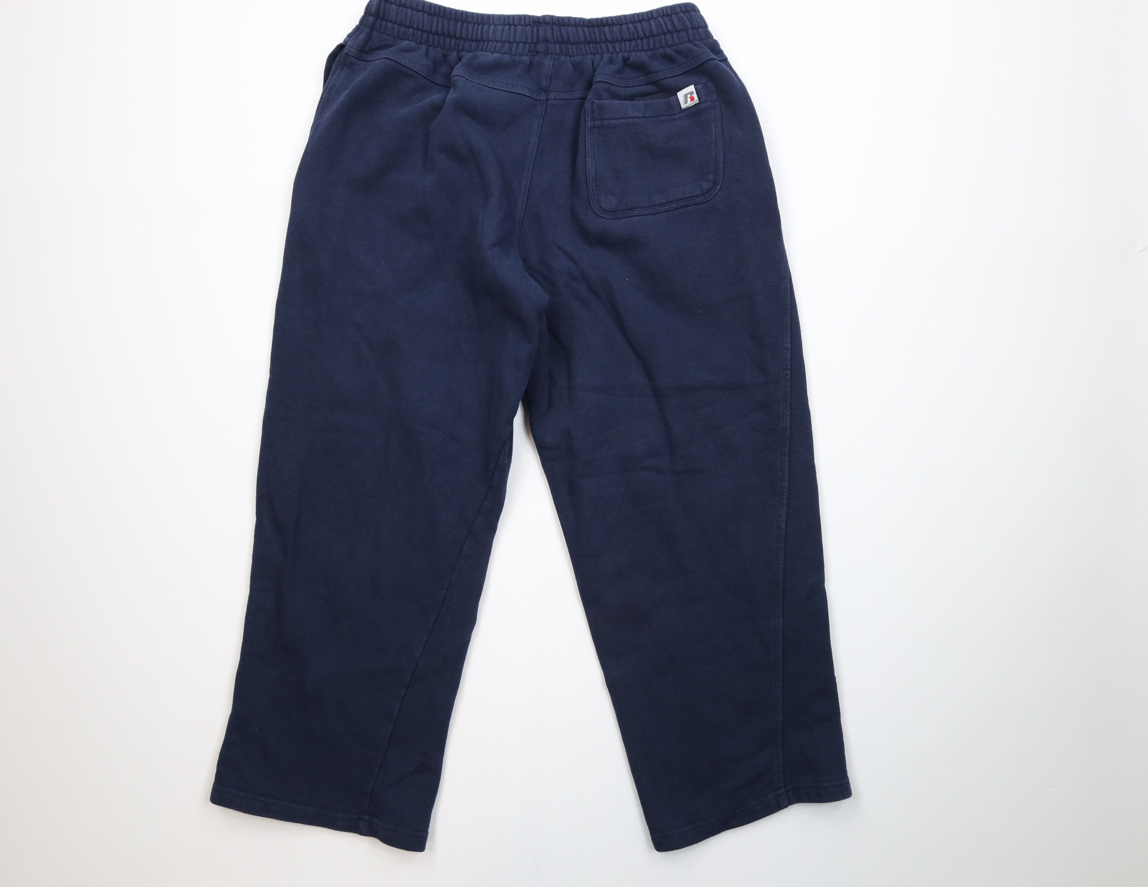 Russell Athletic Vintage Y2K Russell Athletic Wide Leg Cargo Sweatpants Blue Size US 34 / EU 50 - 12 Thumbnail