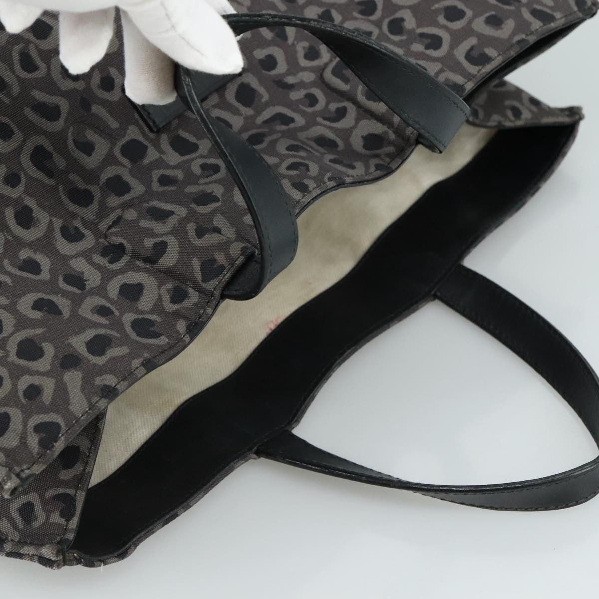 Gucci GUCCI Tote Bag Canvas Black Size ONE SIZE - 6 Thumbnail