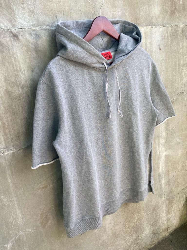 A.P.C. × Kanye West 2014 Grey Hooded Shirt Size US XS / EU 42 / 0 - 4 Thumbnail