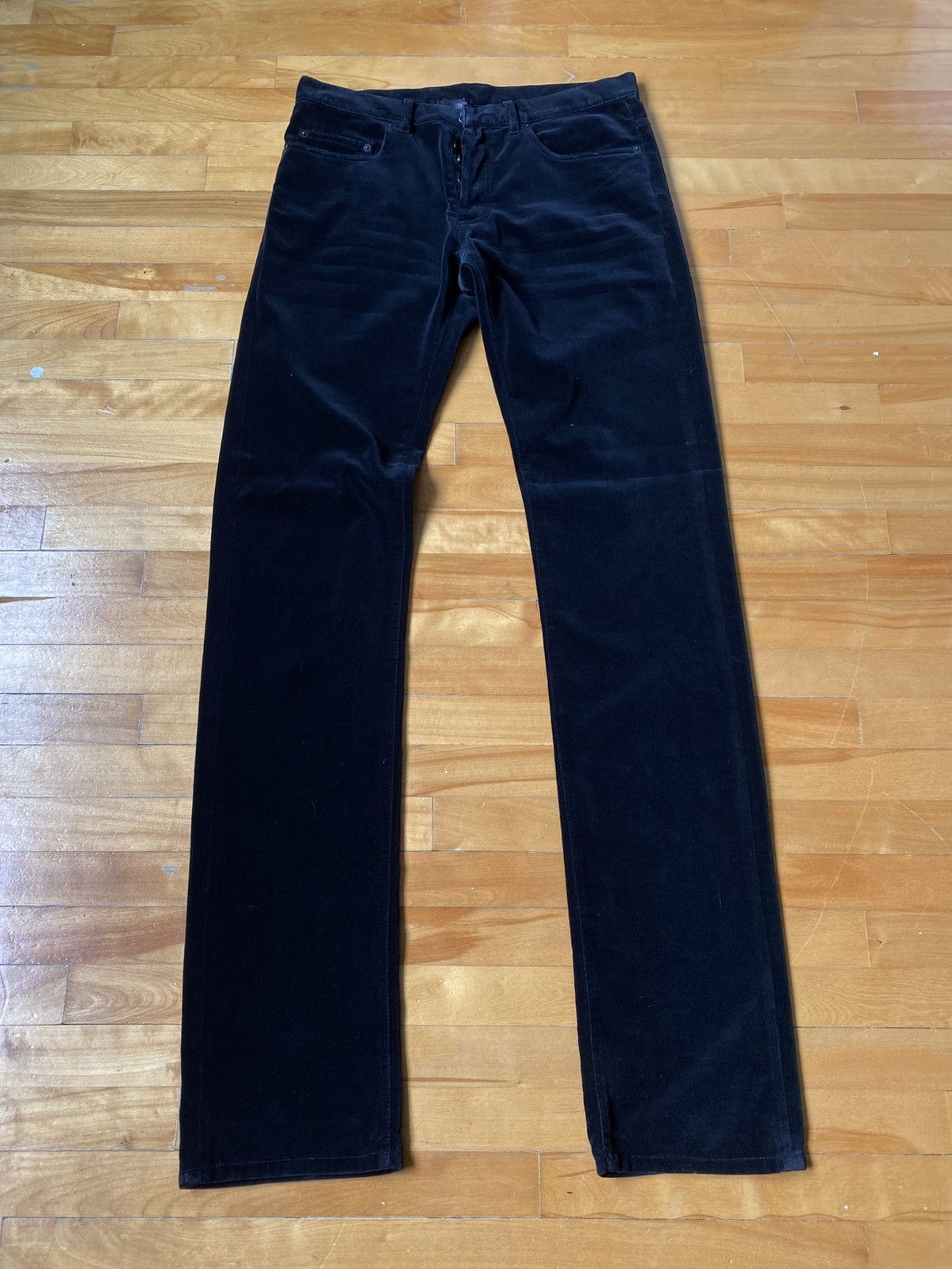 【希少】05AW Dior Homme エディ ベロア ブーツカットブラック27 2025年最新】Dior Homme ブーツカットデニム・フレアデニムの