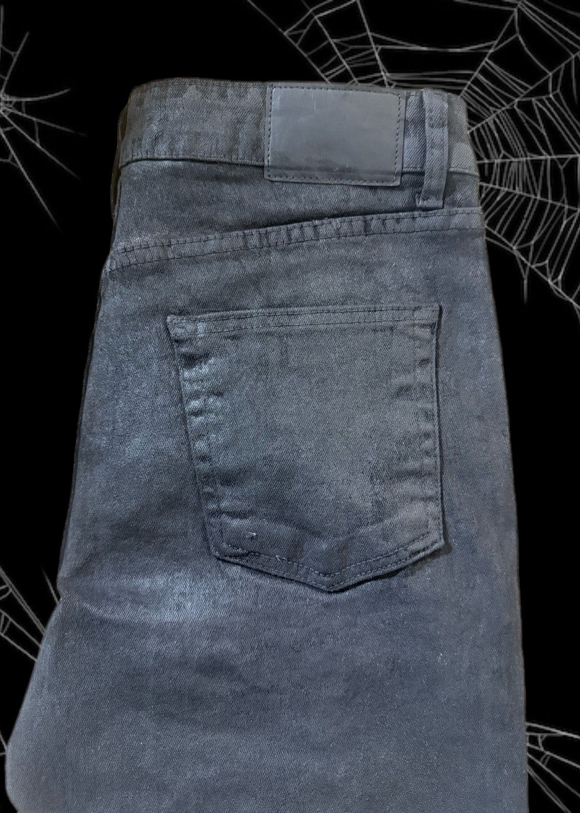 Other Noir Waxed Denim Size US 32 / EU 48 - 4 Thumbnail