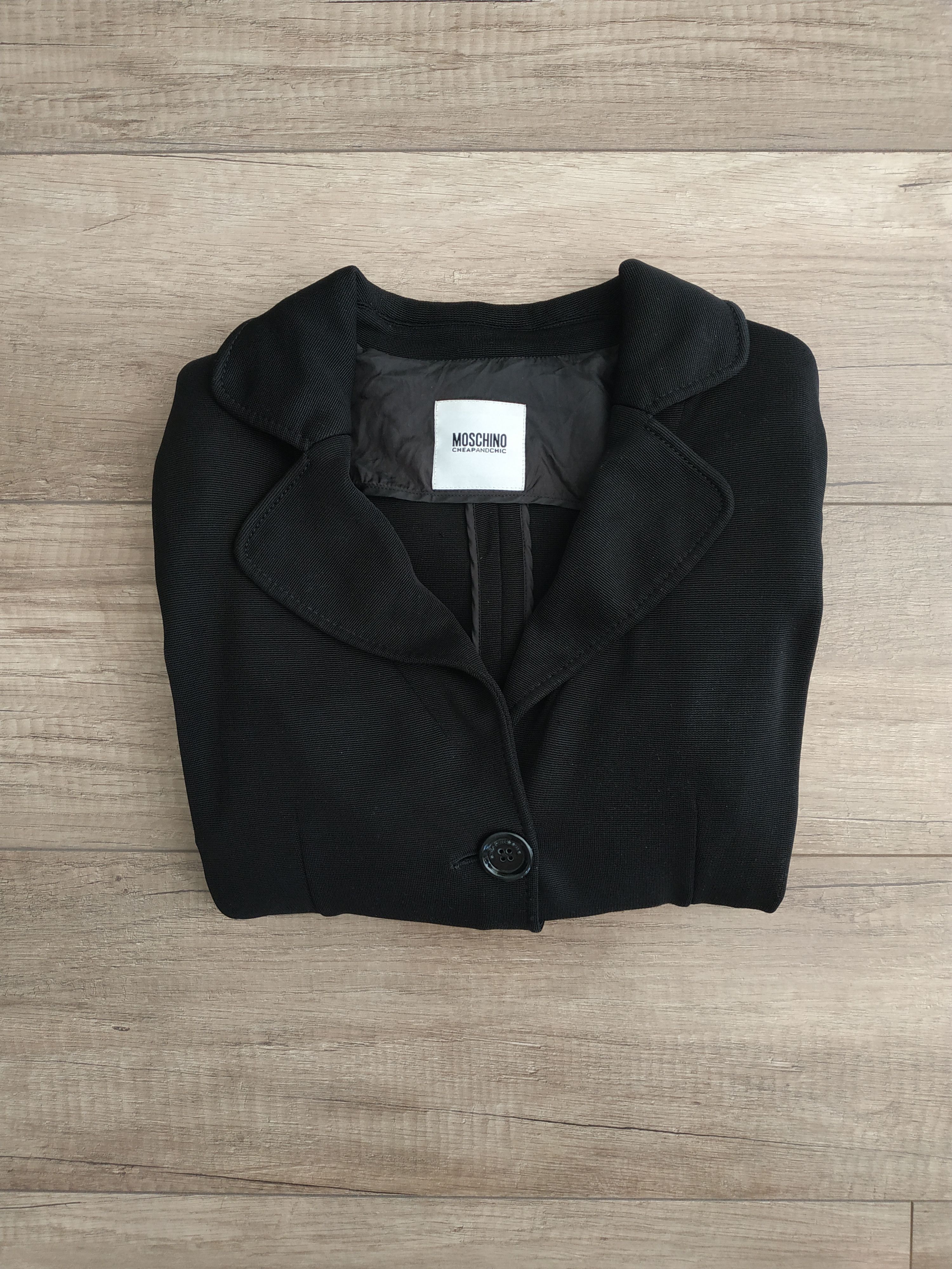 Moschino MOSCHINO Women's Blazer-Suit Jacket,Fr 38 (MEDIUM) Size S / US 4 / IT 40 - 5 Thumbnail