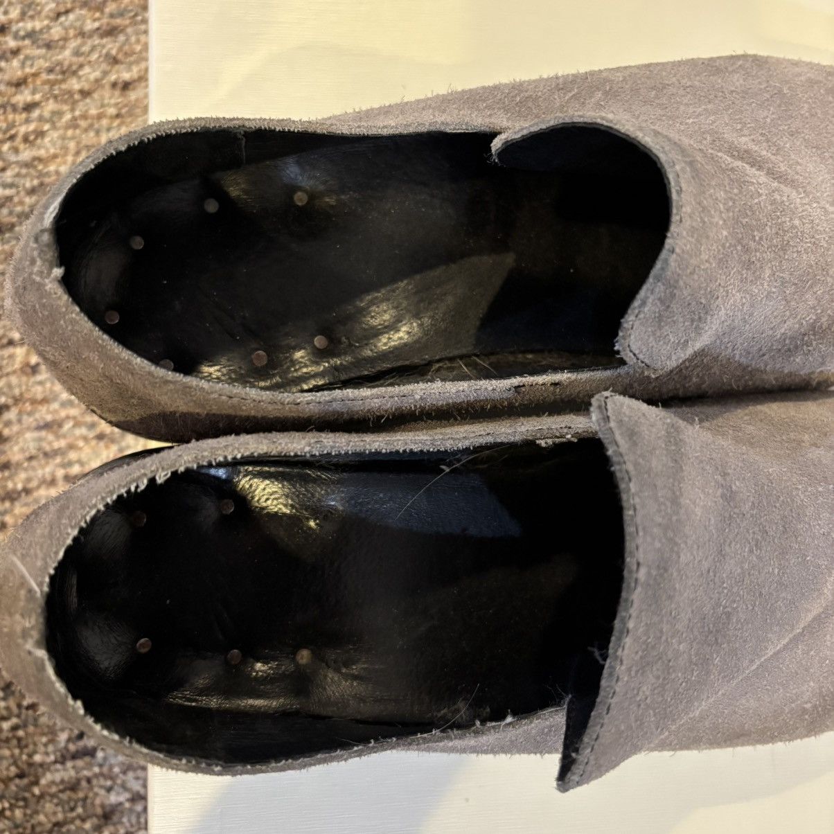 Jakob Hetzer Jakob Hetzer 1981 Suede Loafers Size US 10.5 / EU 43-44 - 4 Thumbnail