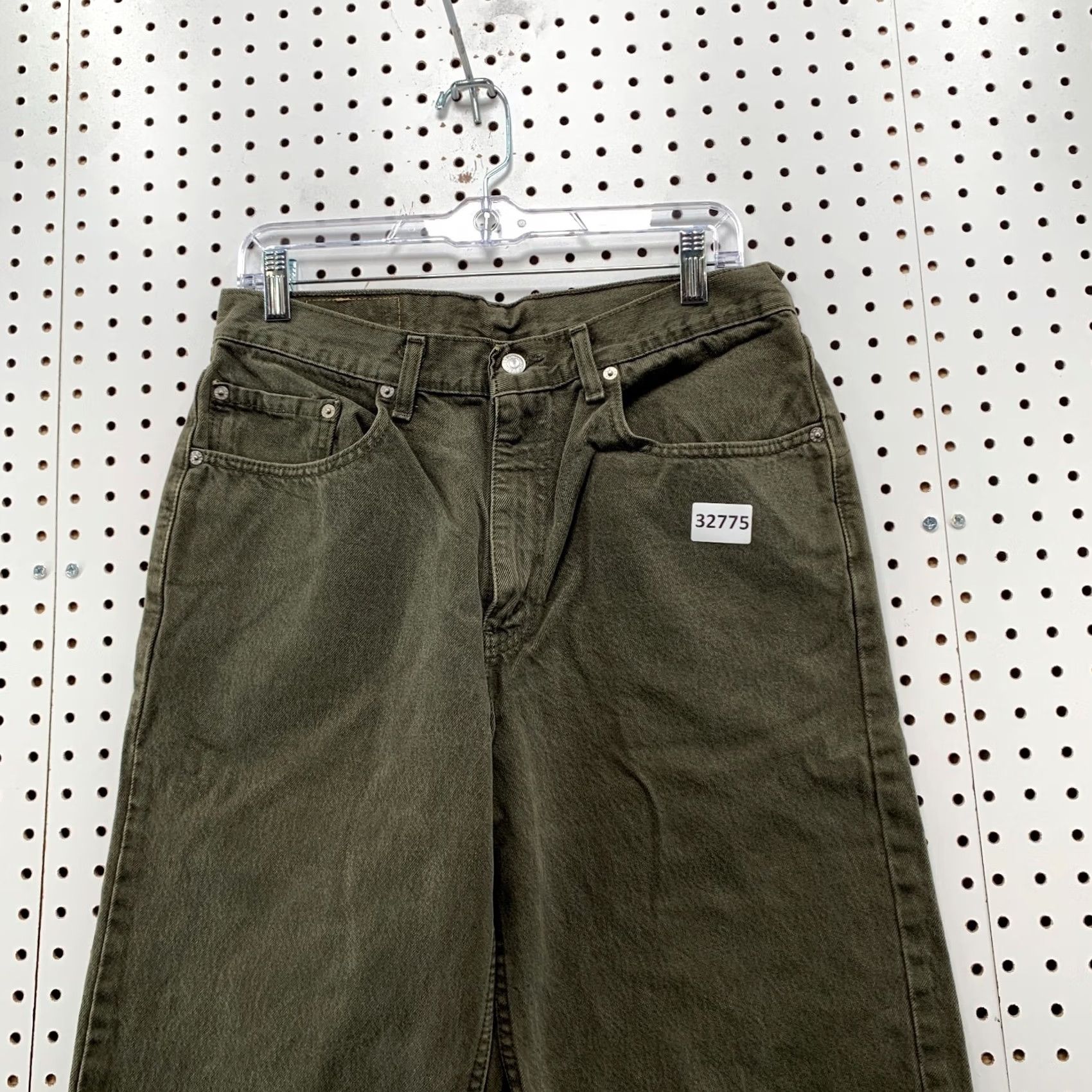 Levi's VINTAGE Levi's 550 Green Denim Jeans Mens 30 Relaxed Straight Made USA Size US 30 / EU 46 - 3 Thumbnail