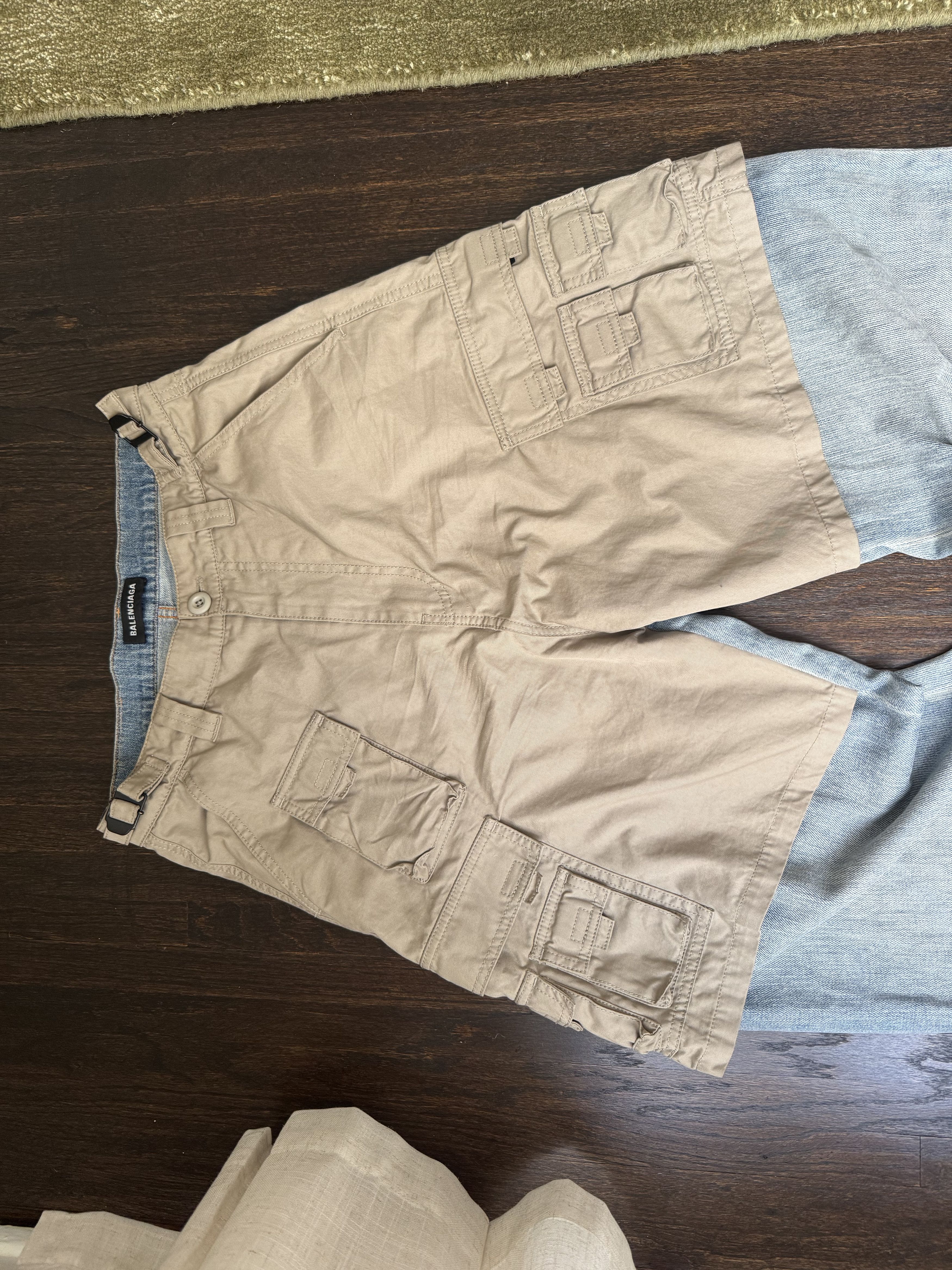 Balenciaga Balenciaga Cargo Hybrid Jeans Size US 29 - 3 Thumbnail