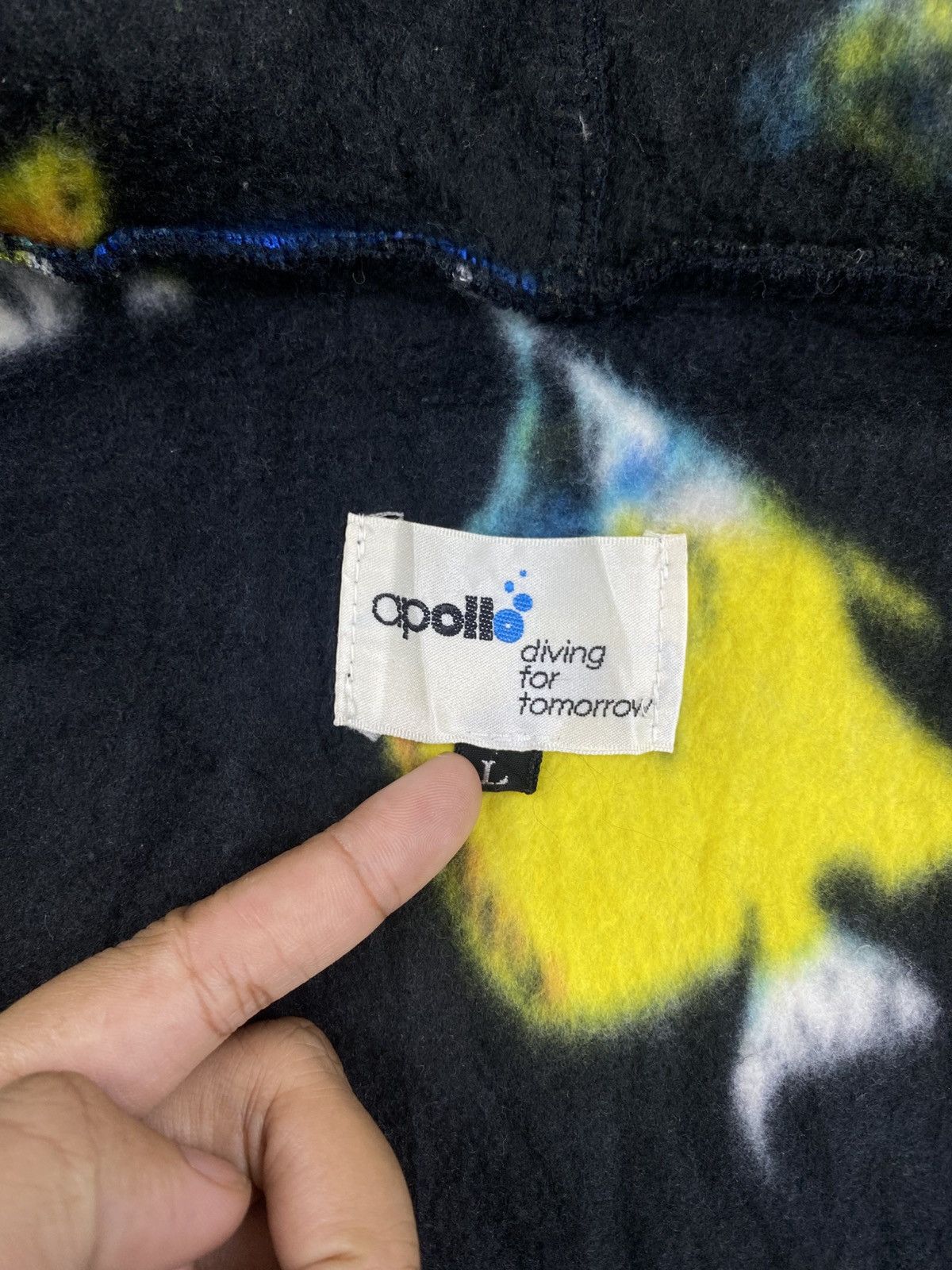 Apollo Apollo Full Printed Zipper Hoodie Size US XL / EU 56 / 4 - 8 Thumbnail