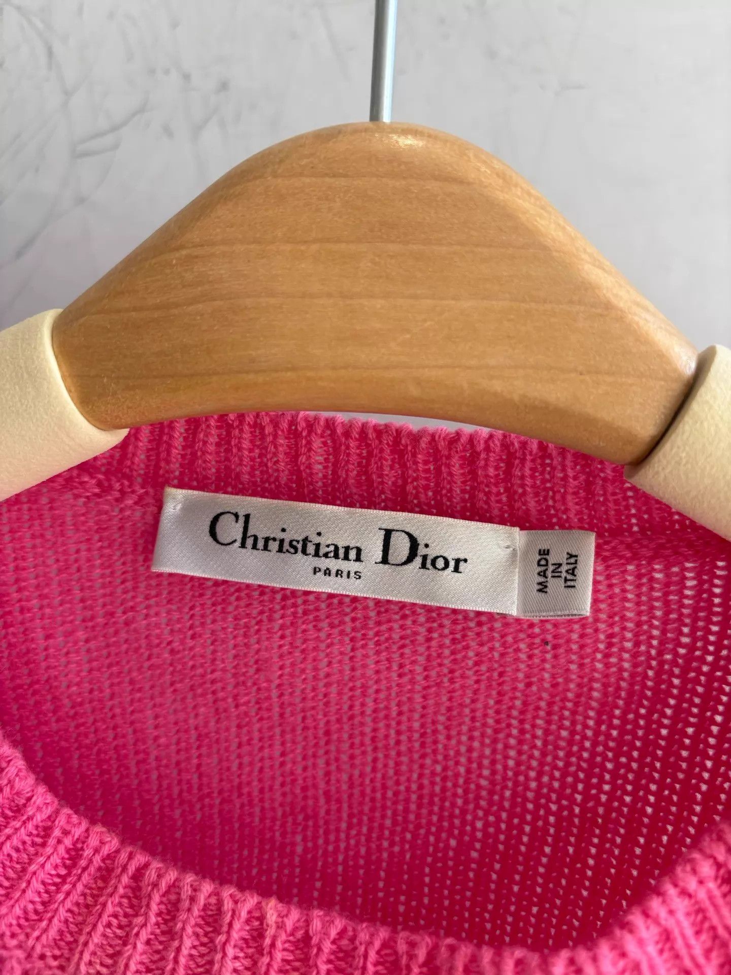 Dior Dior 24 star 100% cashmere knit short sleeve NOS 34 Size XS / US 0-2 / IT 36-38 - 8 Thumbnail