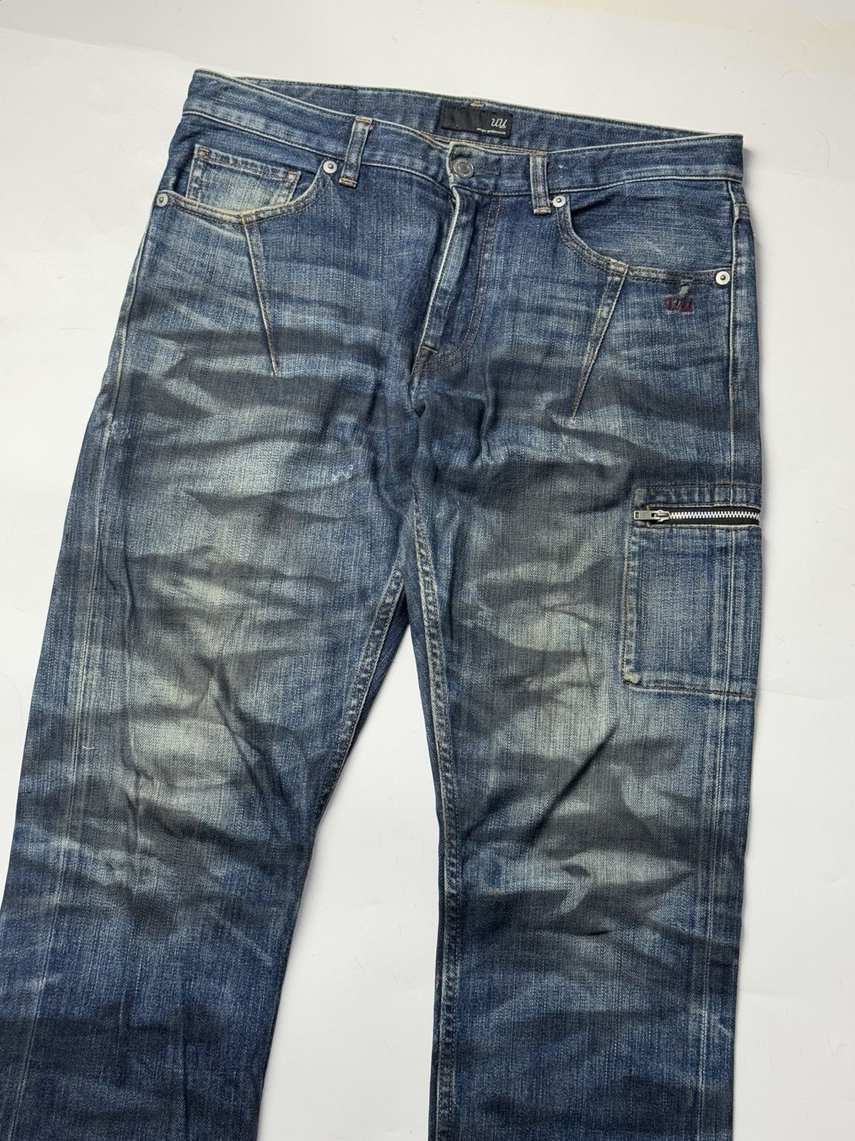 Japanese Brand Undercover Distressed Denim Size US 30 / EU 46 - 3 Thumbnail