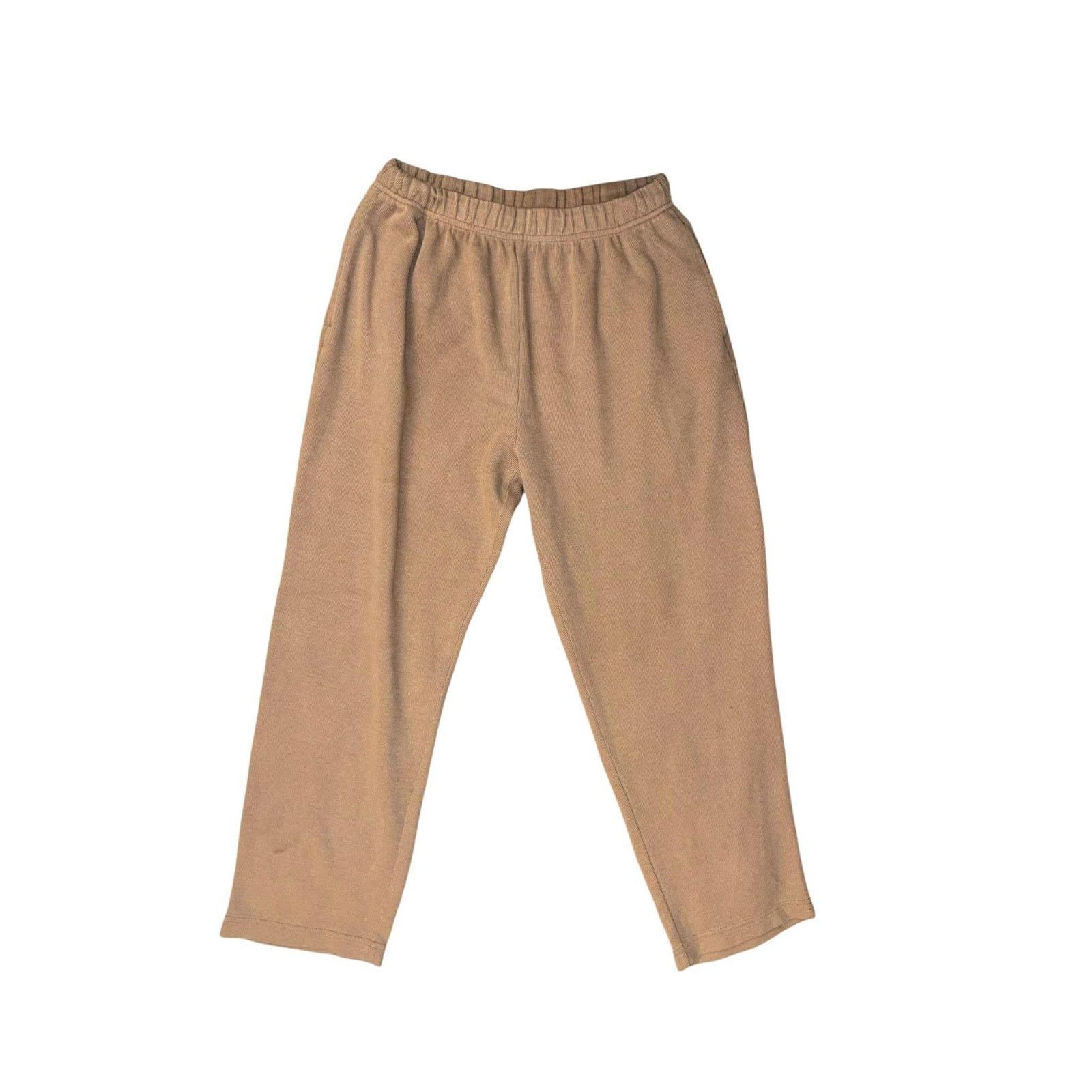 Other Tan/Beige/Brown Sweatpants Lounge Loose Beach Light Sm/Med Size 26" / US 2 / IT 38 - 3 Thumbnail