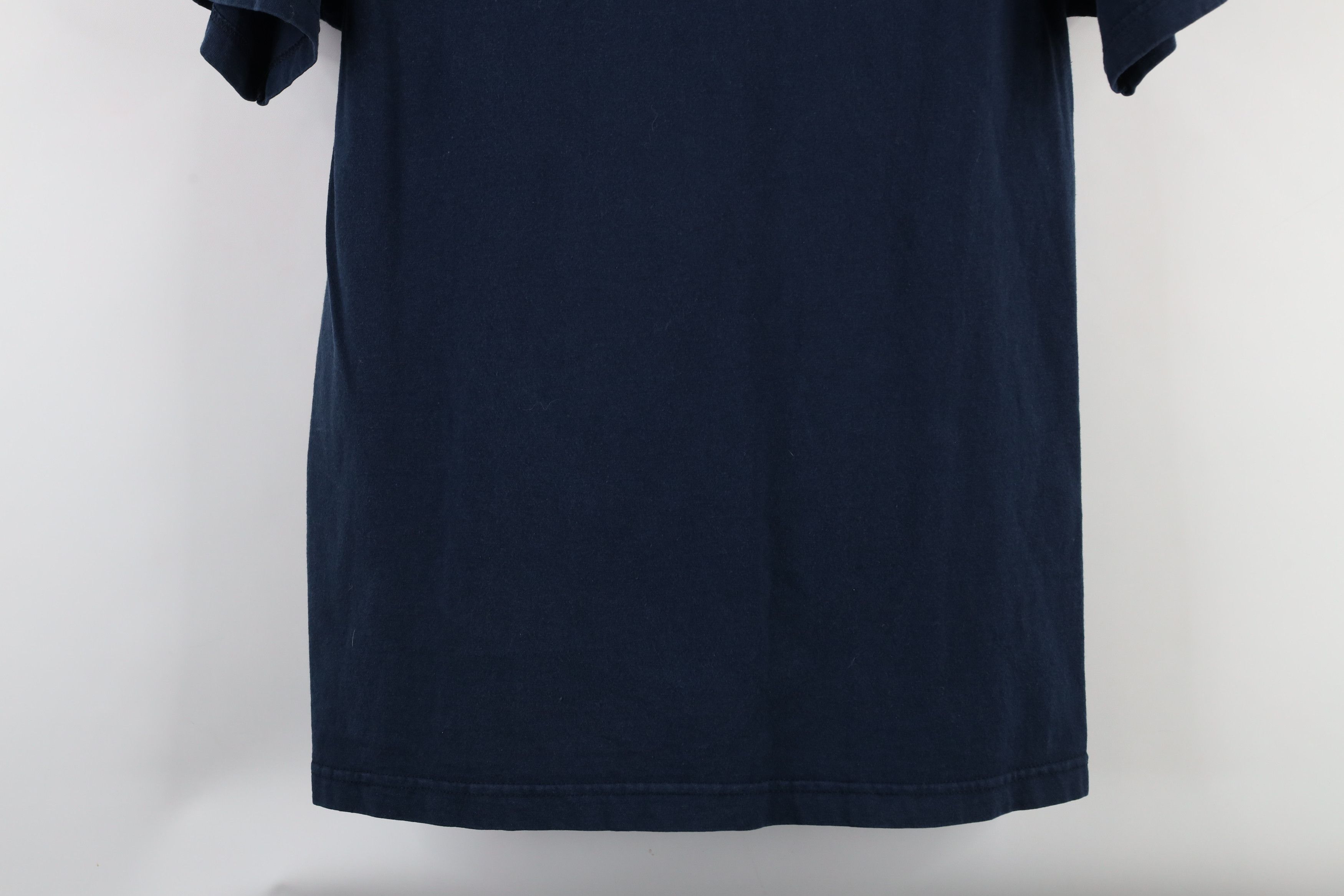 Vintage Vintage 90s Spell Out United States Navy T-Shirt Blue Cotton Size US M / EU 48-50 / 2 - 9 Thumbnail