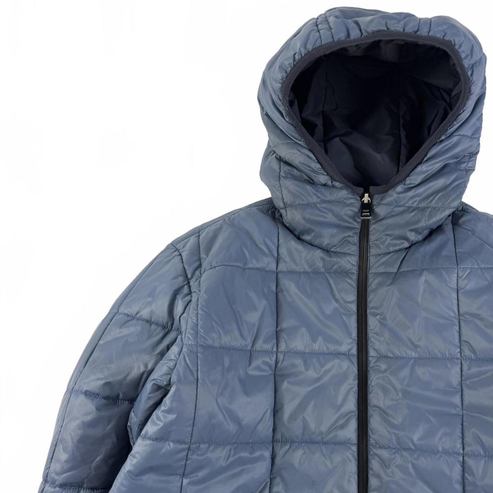 Prada Prada Milano Nylon Reversible Navy Blue Puffer Jacket Medium Size US M / EU 48-50 / 2 - 6 Thumbnail