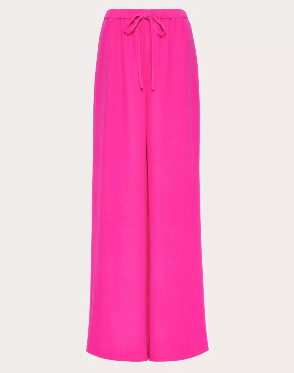 Valentino o1s1wg110625 Cady Couture Trousers in Pink Size 32" / US 10 / IT 46 - 1 Thumbnail