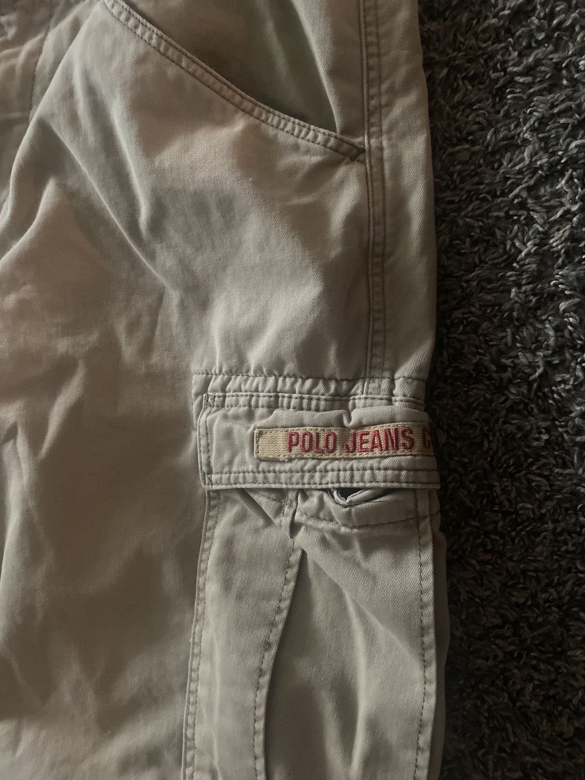 Polo Ralph Lauren × Vintage Vintage Ralph Lauren Cargo Pants Freighter 36x32 Size US 36 / EU 52 - 5 Thumbnail