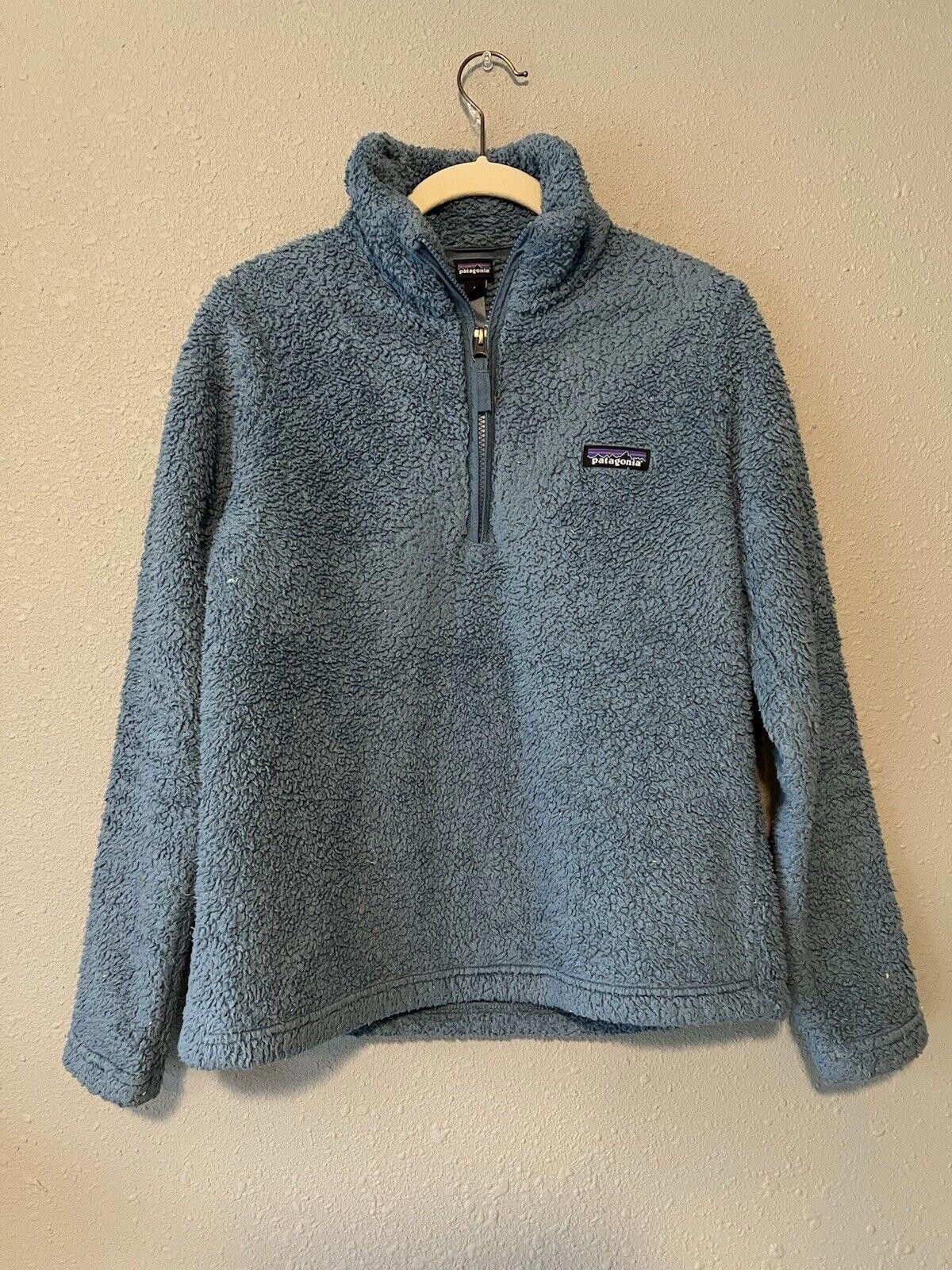 Patagonia Patagonia Womens Blue Long Sleeve Pullover Fleece Size S Size S / US 4 / IT 40 - 2 Thumbnail