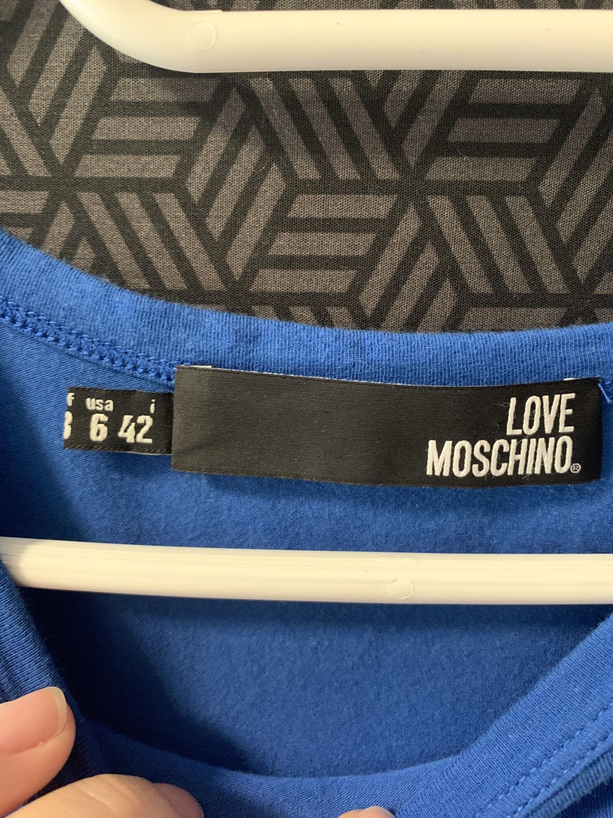 Love Moschino I Love Moschino T-Shirt Blue, size 6 Size M / US 6-8 / IT 42-44 - 6 Thumbnail