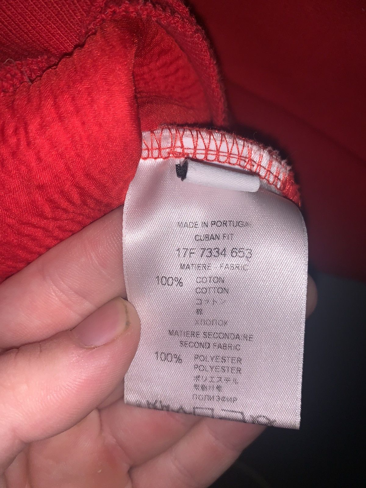 Givenchy GIVENCHY Distressed Mens Logo Crewneck Sweater Red Size US L / EU 52-54 / 3 - 16 Thumbnail