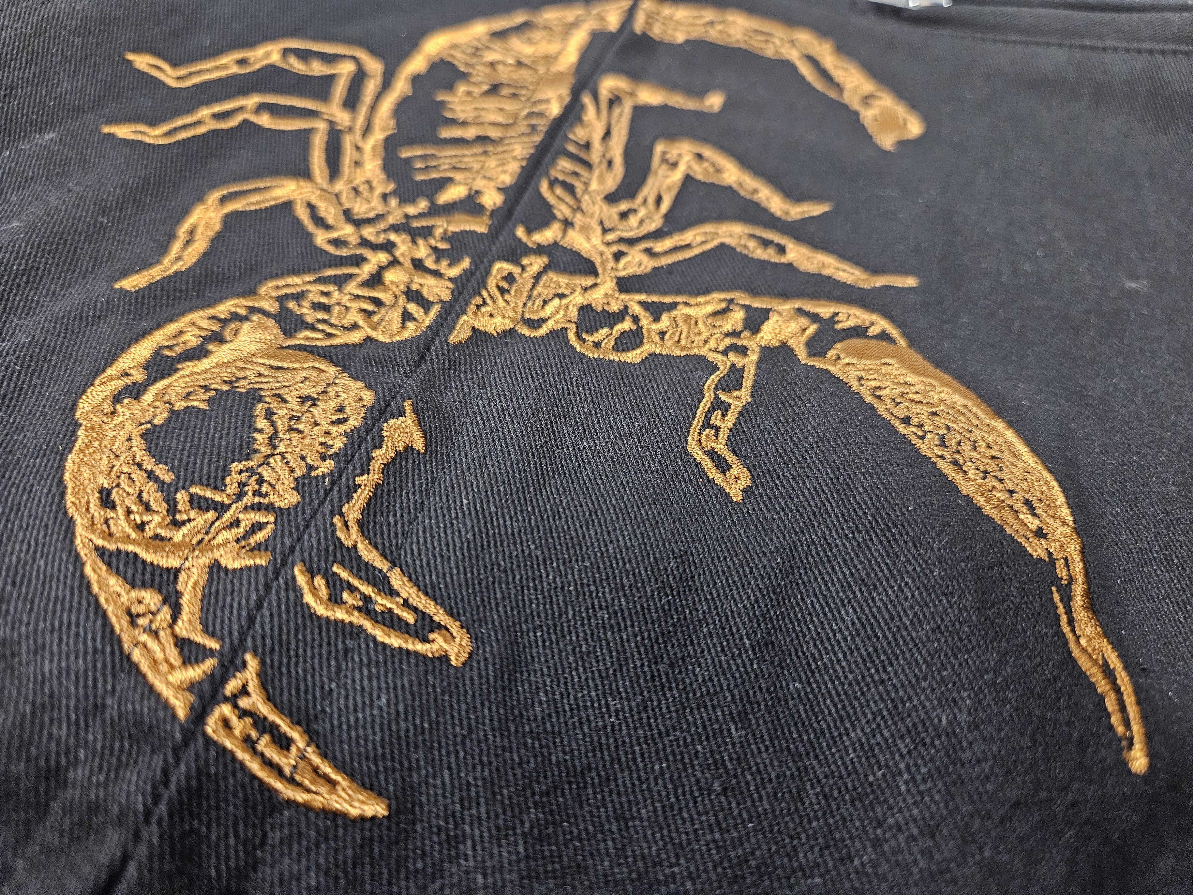 Other Shell Corp. Scorpion Embroidery Drifter Jacket L NWT Ltd Ed Size US L / EU 52-54 / 3 - 17 Thumbnail