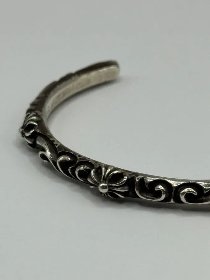 Chrome Hearts Chrome Hearts SBT Band Silver 925 Bangle Bracelet Size ONE SIZE - 3 Thumbnail
