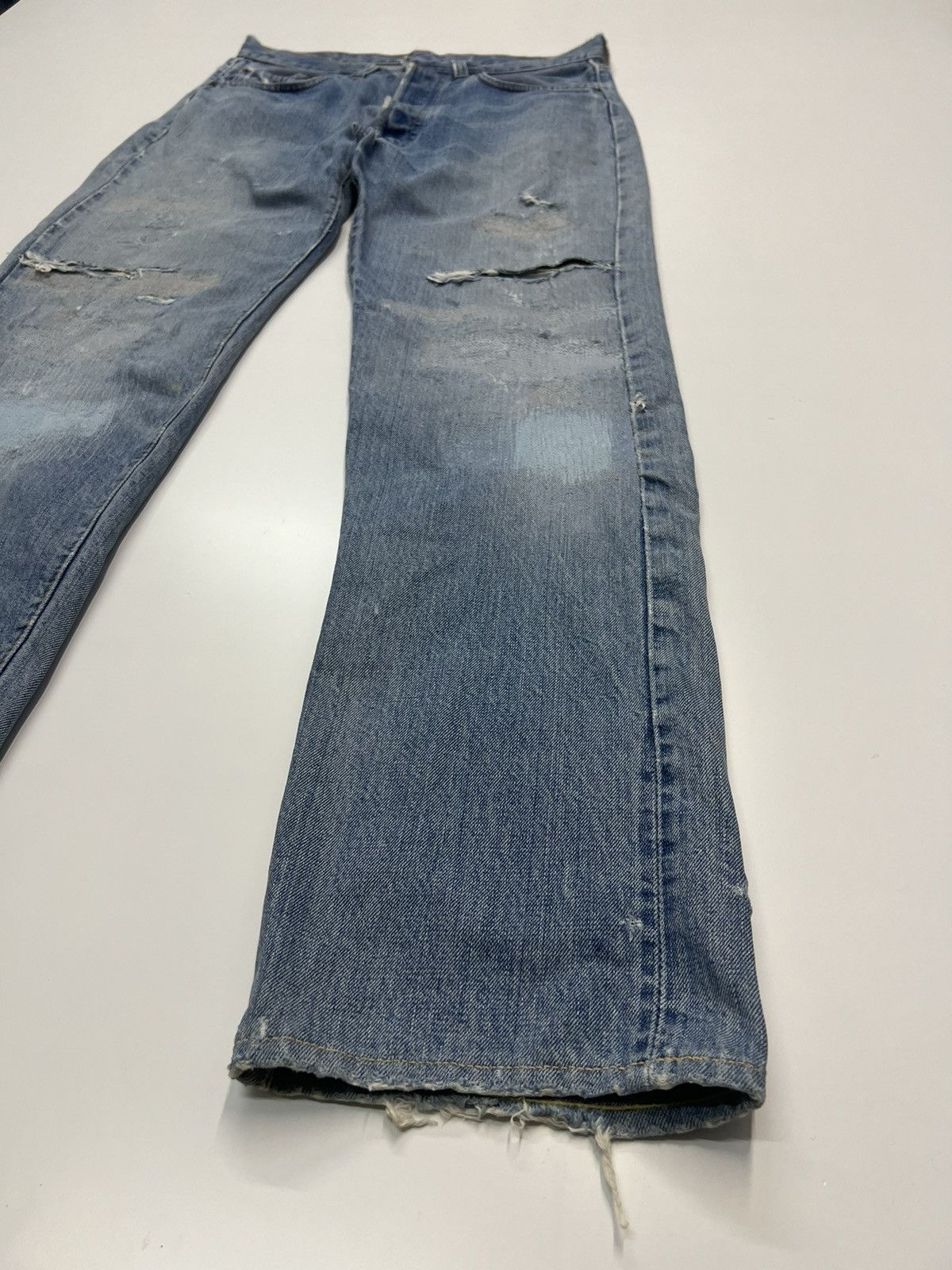 Levi's VINTAGE LEVIS BIG E SELVEDGE BUTTON NO6 SIZE 32 Size US 32 / EU 48 - 5 Thumbnail