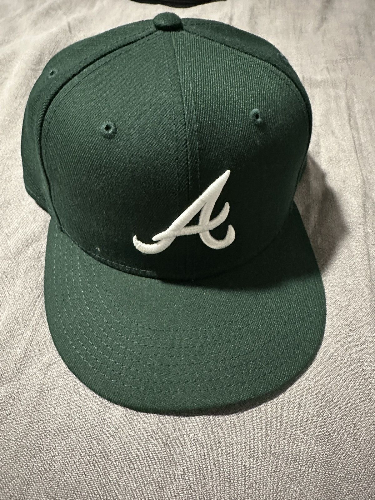 New Era Atlanta Braves Fitted Hat Size ONE SIZE - 1 Thumbnail
