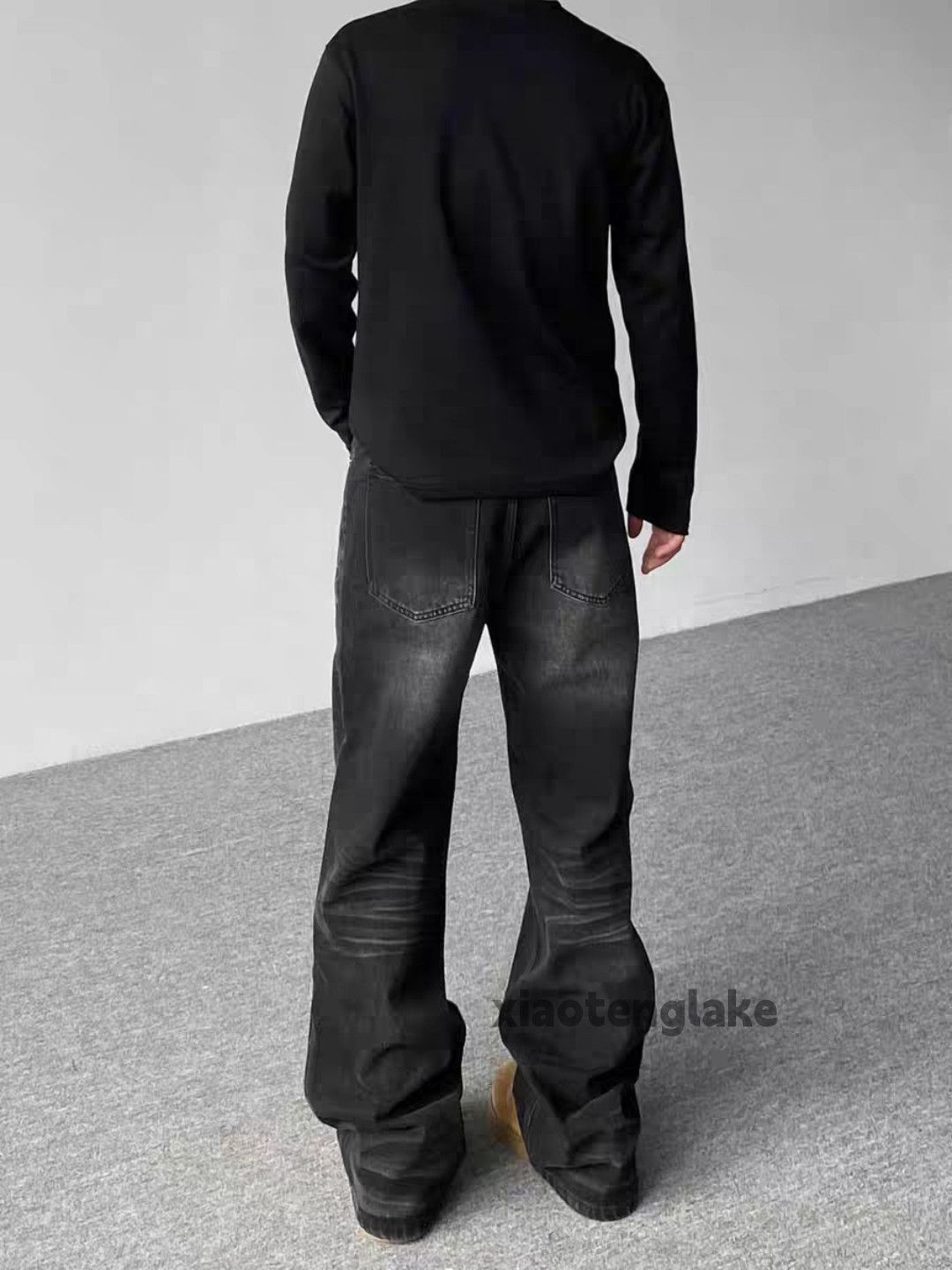 Vintage Washed faded cleanfit yuppie y2k loose hiphop jeans Size US 34 / EU 50 - 8 Thumbnail