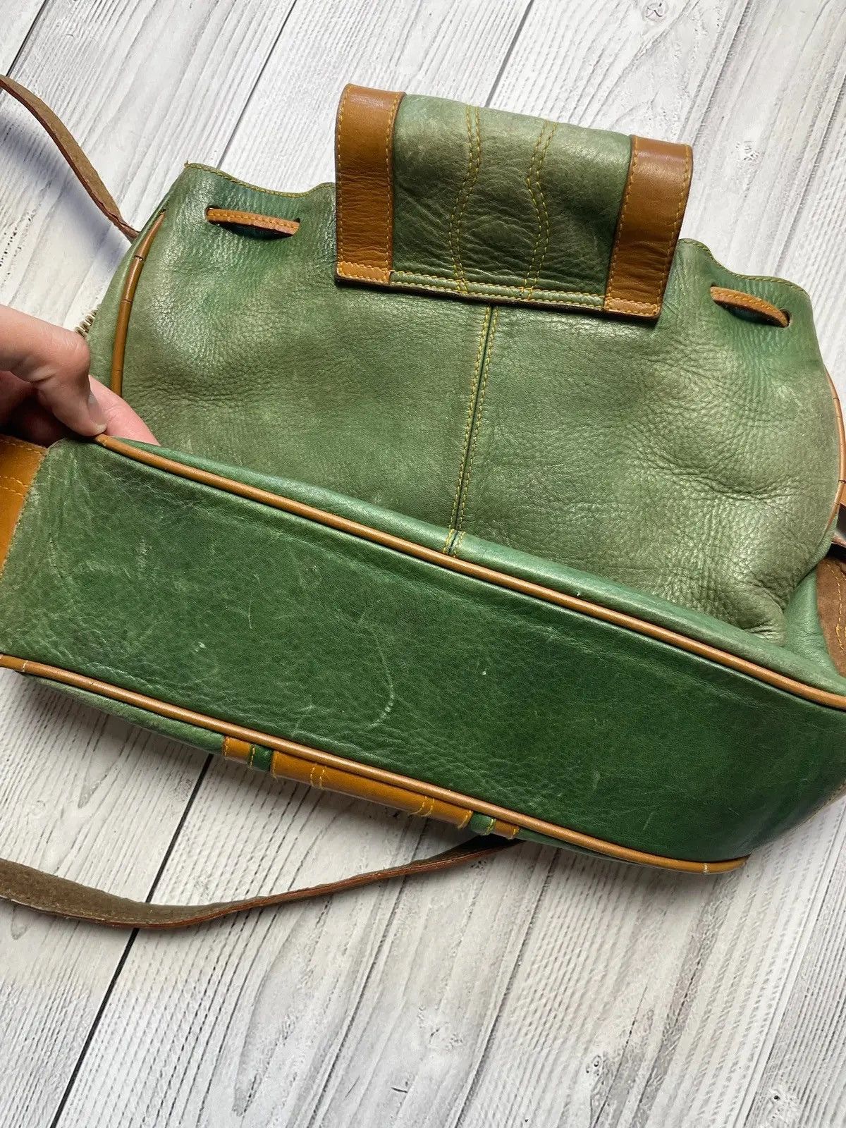 Yves Saint Laurent Vintage Yves Saint Laurent bag 80s green crossbody rare Size ONE SIZE - 11 Thumbnail