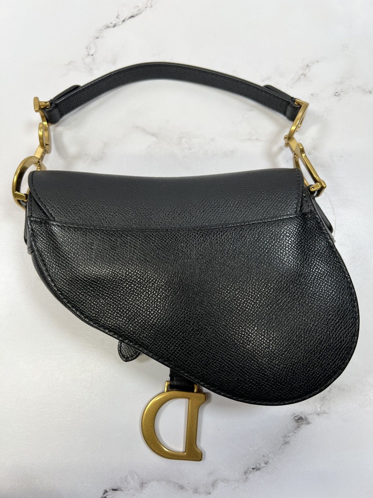 Dior CD Christian Dior Saddle Mini Shoulder Handle Bag Purse Size ONE SIZE - 3 Thumbnail