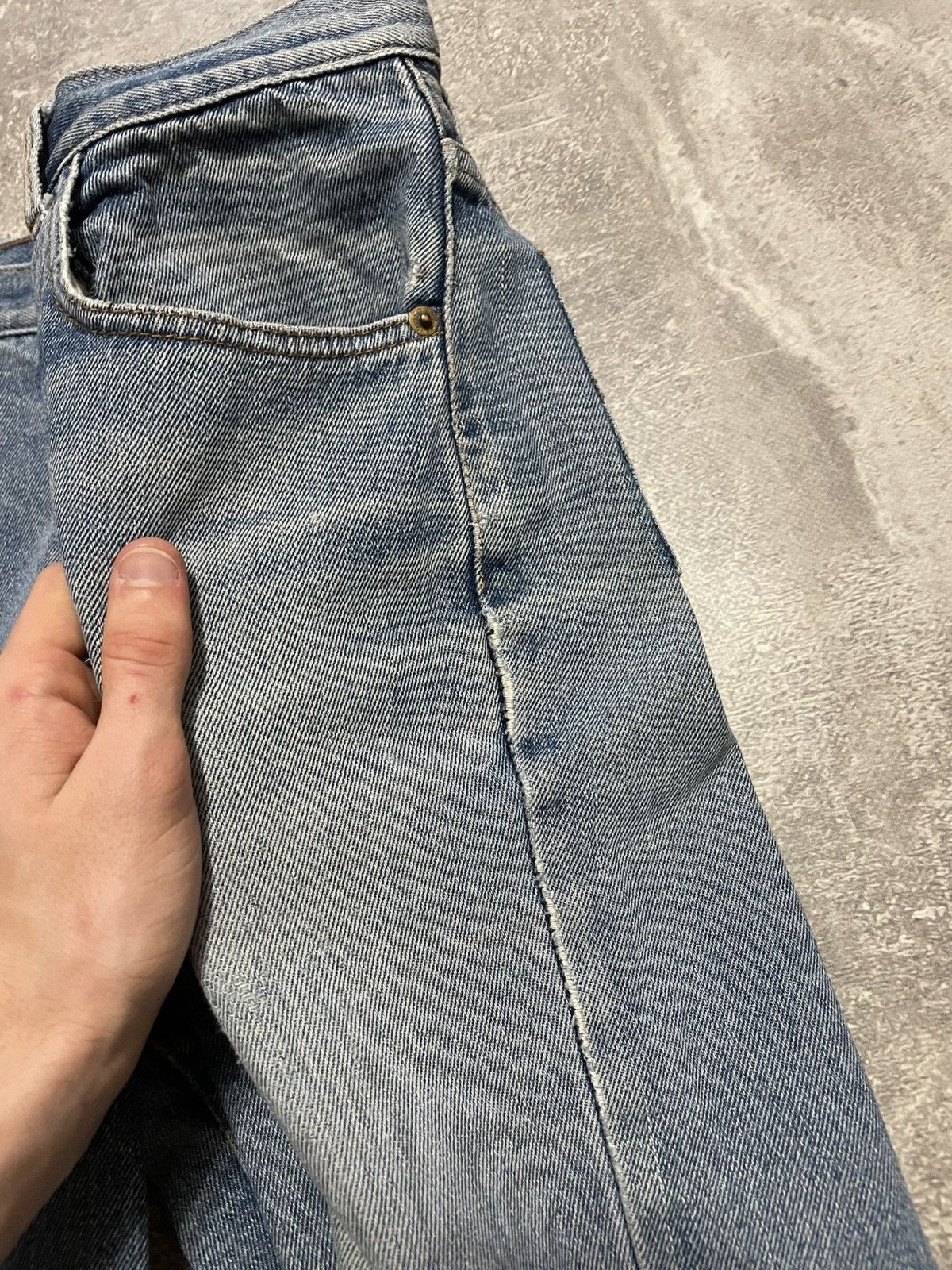 Levi's × Levi's Vintage Clothing × Vintage Vintage Levis Blue Denim Jeans Shorts Size 30 Size US 30 / EU 46 - 19 Thumbnail