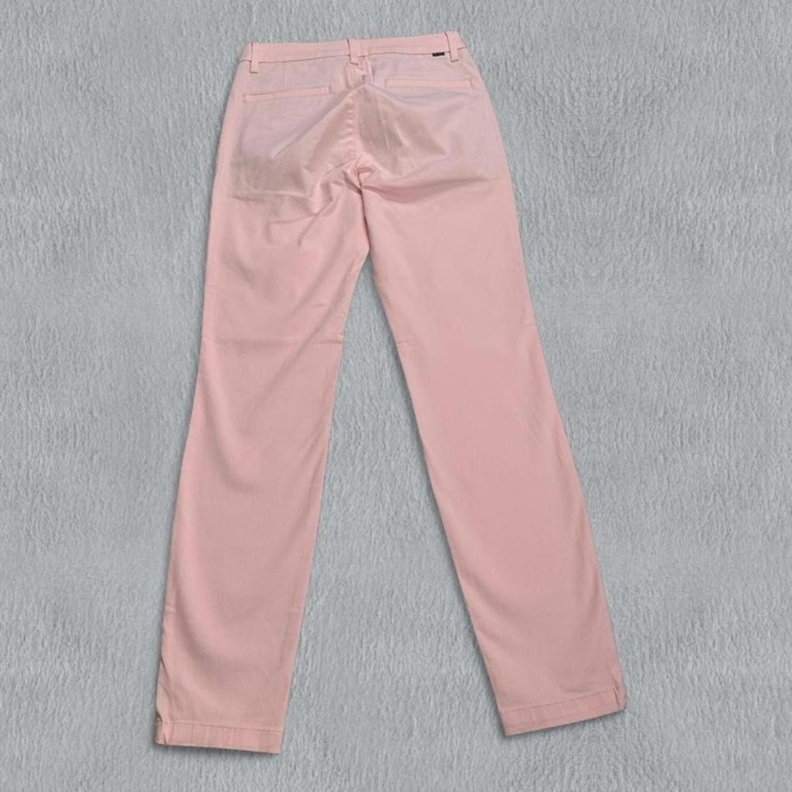 Dockers NWT Dockers Weekend Chino Womens W25 Pink Skinny Pants Size 25" / US 0 / IT 36 - 2 Thumbnail