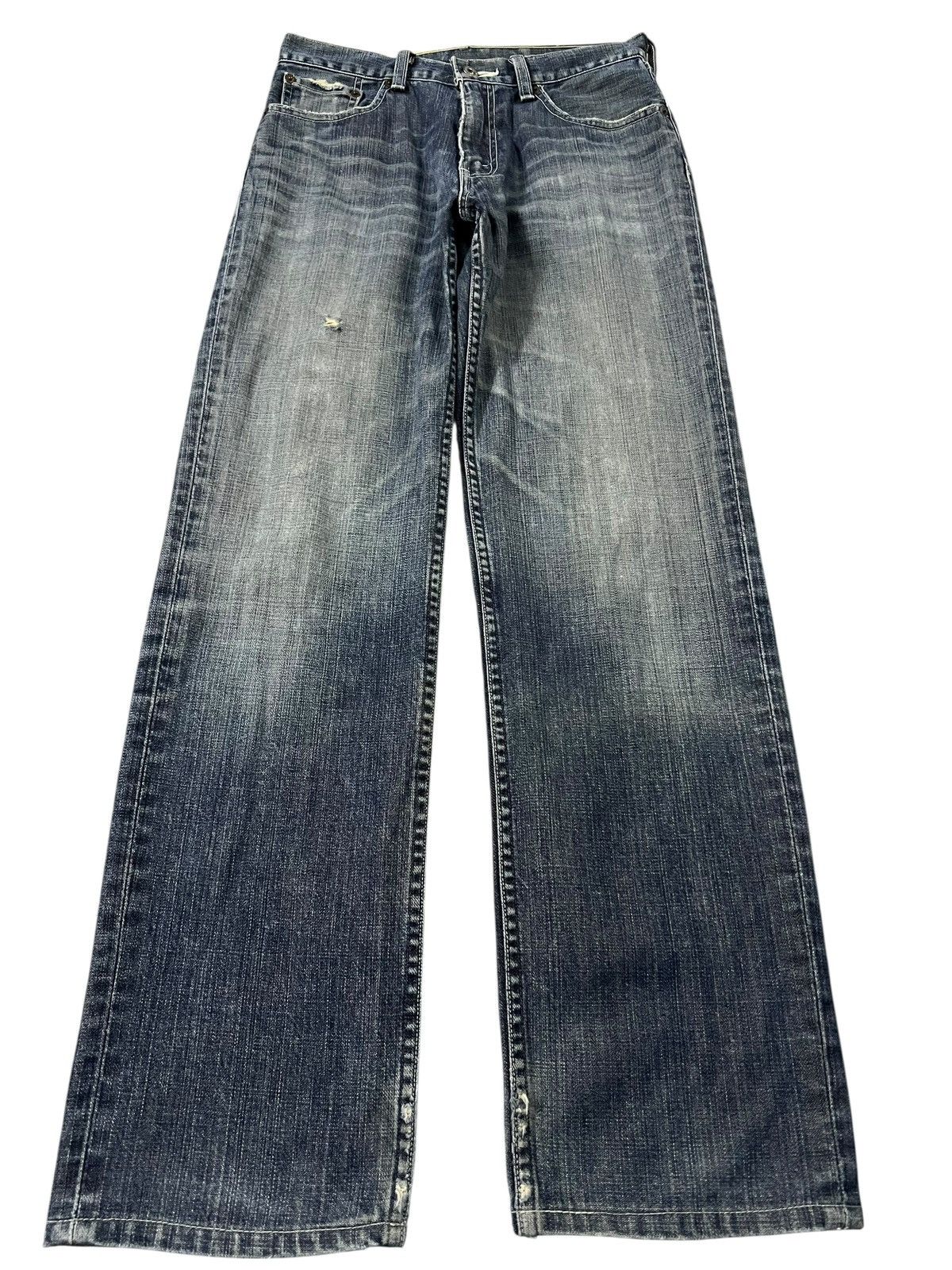 Vintage Levis 502 Mud Wash Distress Jean
