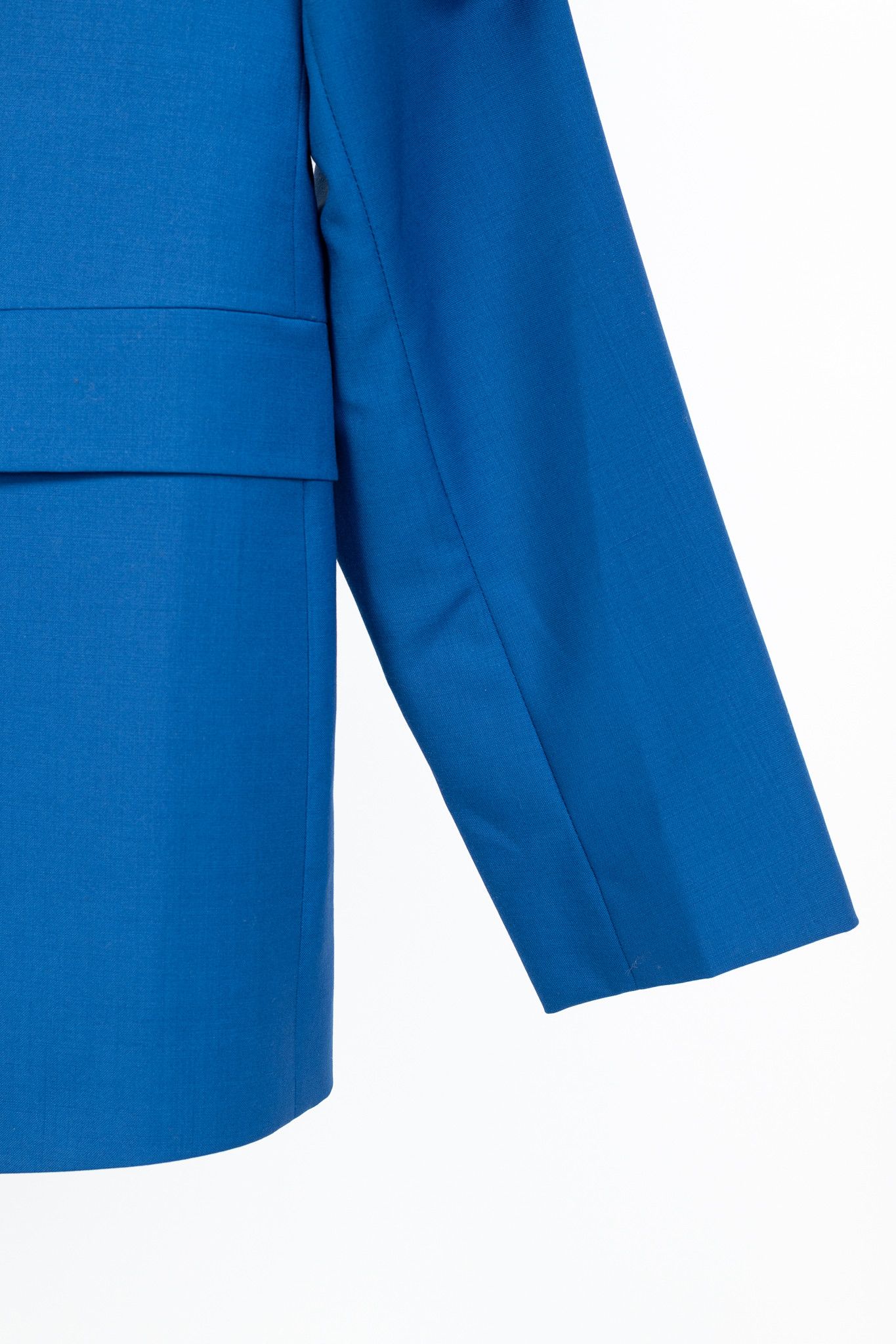 Paul Smith Paul Smith Cobalt-Blue Wool & Mohair Single-Breasted Blazer Size 38R - 5 Thumbnail