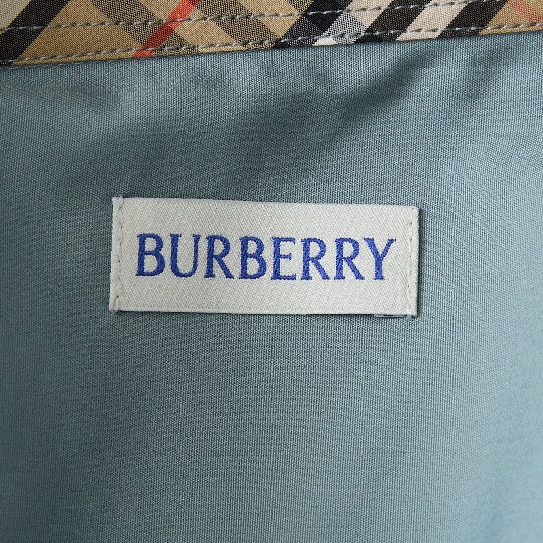 Burberry Burberry Men's Check Embroidered Shirt Size US M / EU 48-50 / 2 - 7 Thumbnail