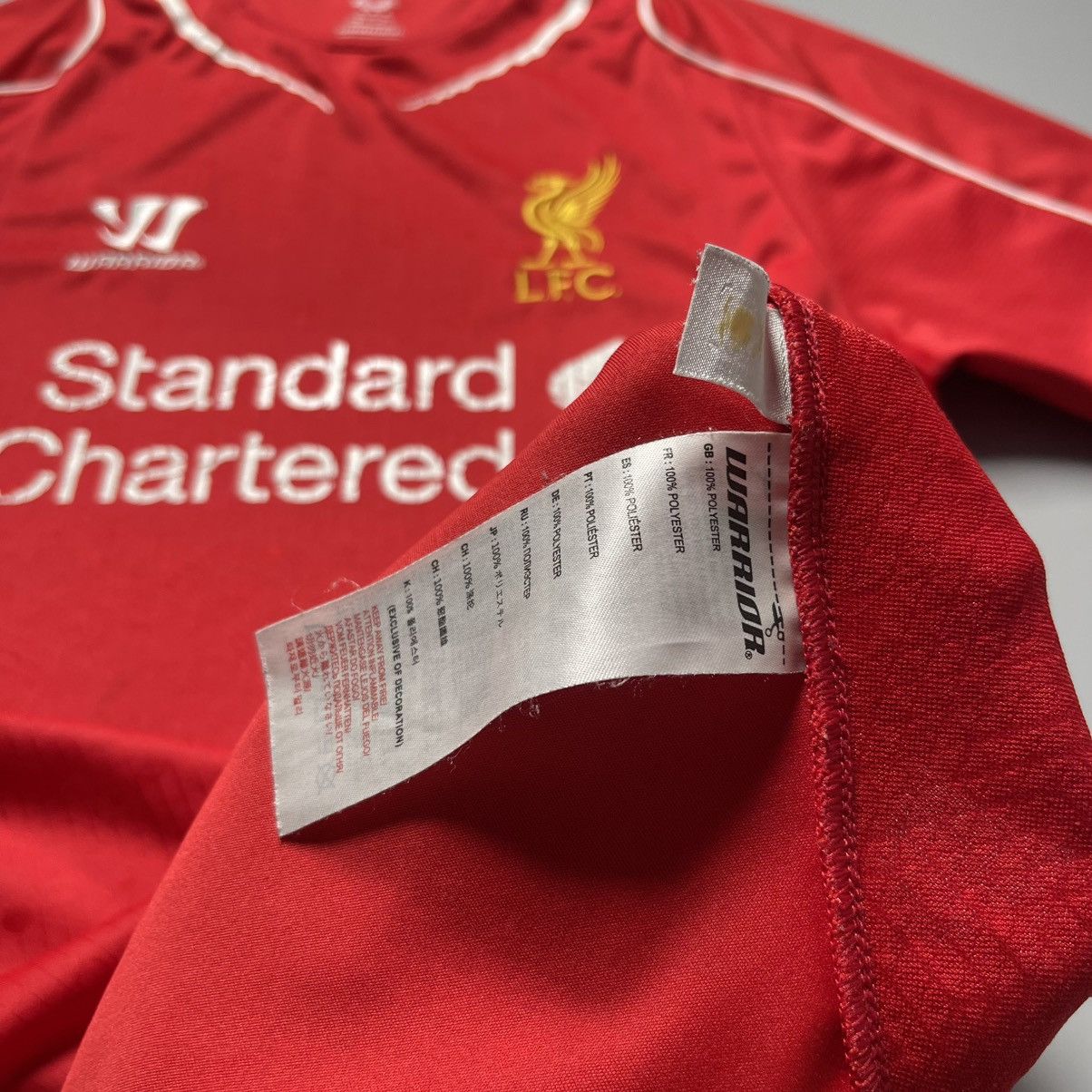 Warrior LIVERPOOL WARRIOR 2014/2015 FOOTBALL HOME JERSEY #7 SUAREZ Size US M / EU 48-50 / 2 - 14 Thumbnail