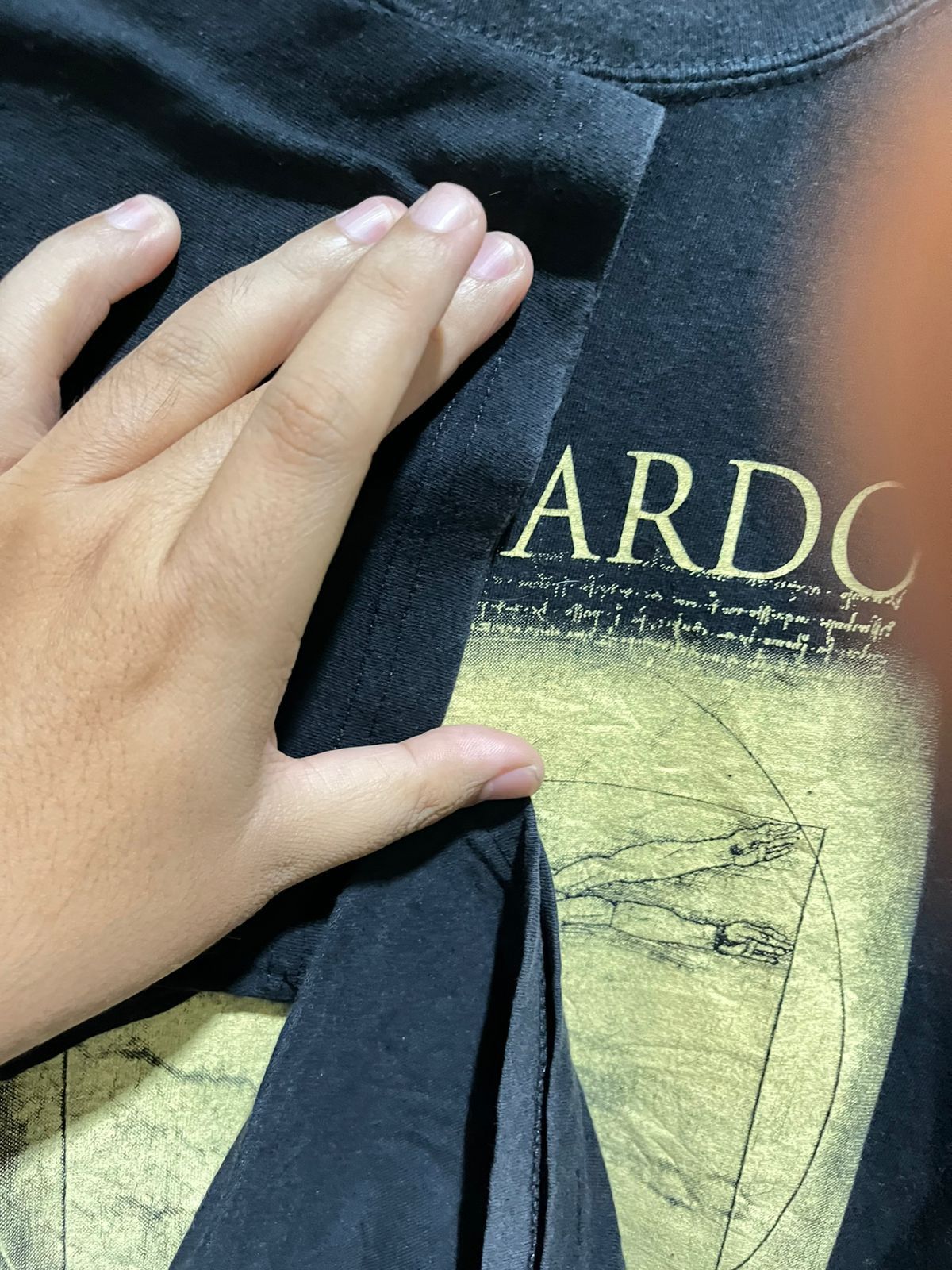 Arts & Science VTG Leonardo da Vinci T-Shirt rare art tee graphic tshirt Size US XXL / EU 58 / 5 - 6 Thumbnail