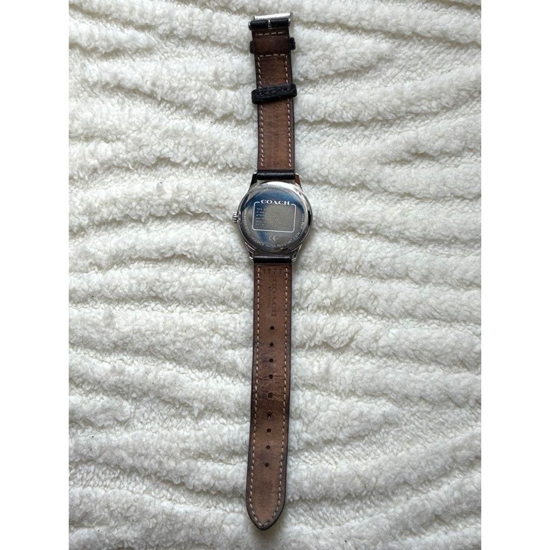 Coach Beautiful Navy Coach Watch Flowers Size ONE SIZE - 5 Thumbnail