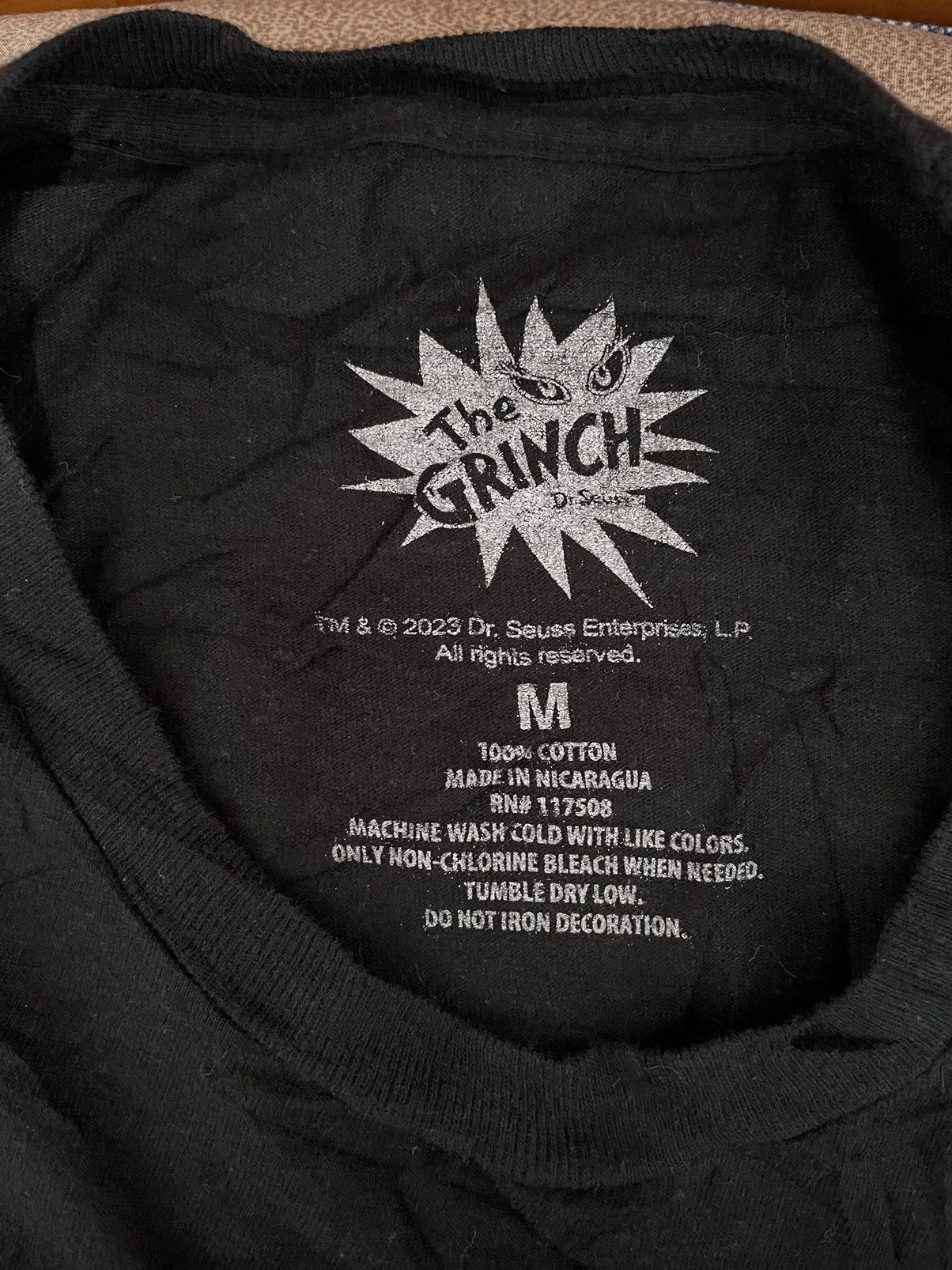 Cartoon Network THE GRINCH CHRISTMAS DR. SEUSS (2023) Size US M / EU 48-50 / 2 - 4 Thumbnail