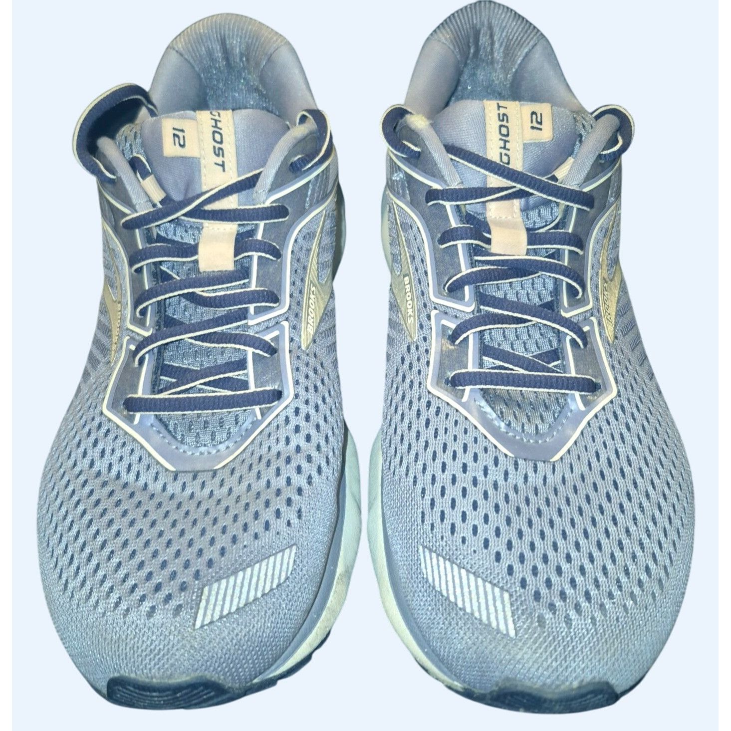 Brooks Brooks Ghost 12 Running Shoes Size 10 Blue Mesh Breathable L Size US 10 / IT 40 - 2 Thumbnail