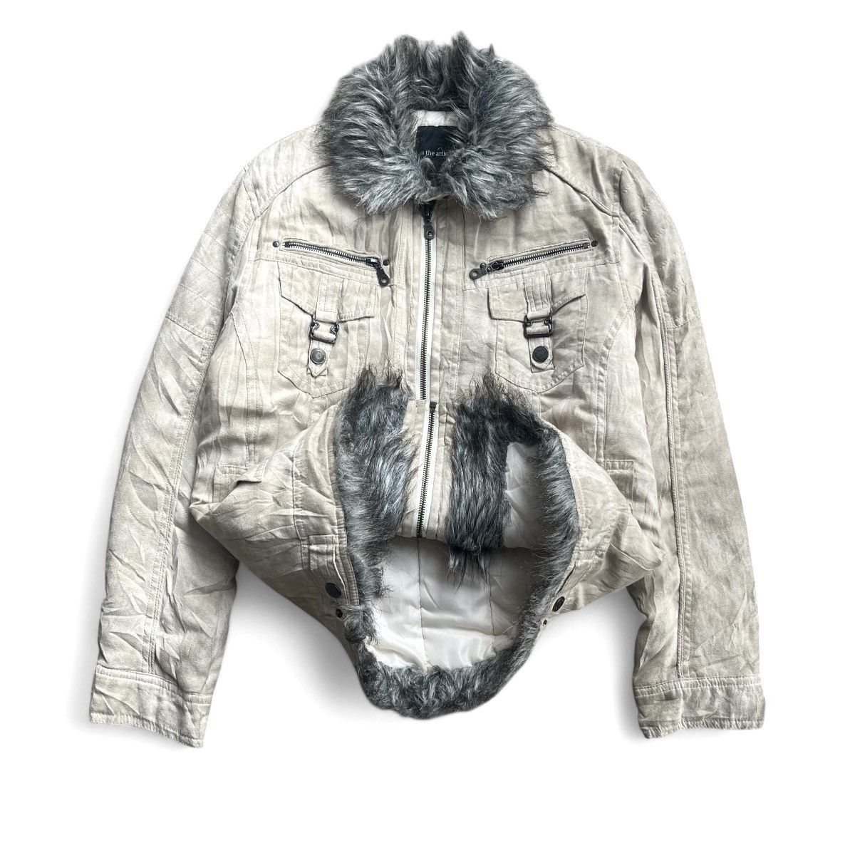 a*n様 00s in the attic ジャケット 00s in the attic studs denim jacket lgb
