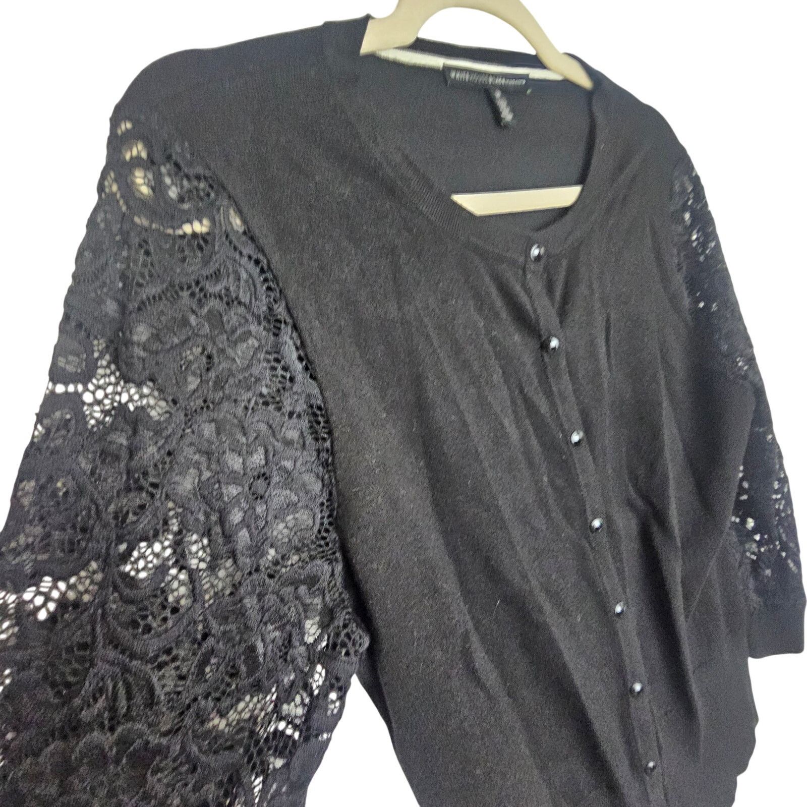 White House Black Market White House Black Market Womens Cardigan Sweater Size M Size M / US 6-8 / IT 42-44 - 5 Thumbnail