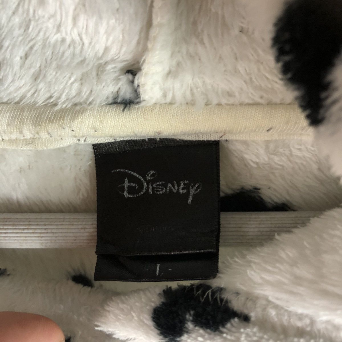 Cartoon Network × Disney × Mickey Mouse Disney Mickey Mouse vintage dotted White Hoodie #7455 Size US L / EU 52-54 / 3 - 10 Thumbnail